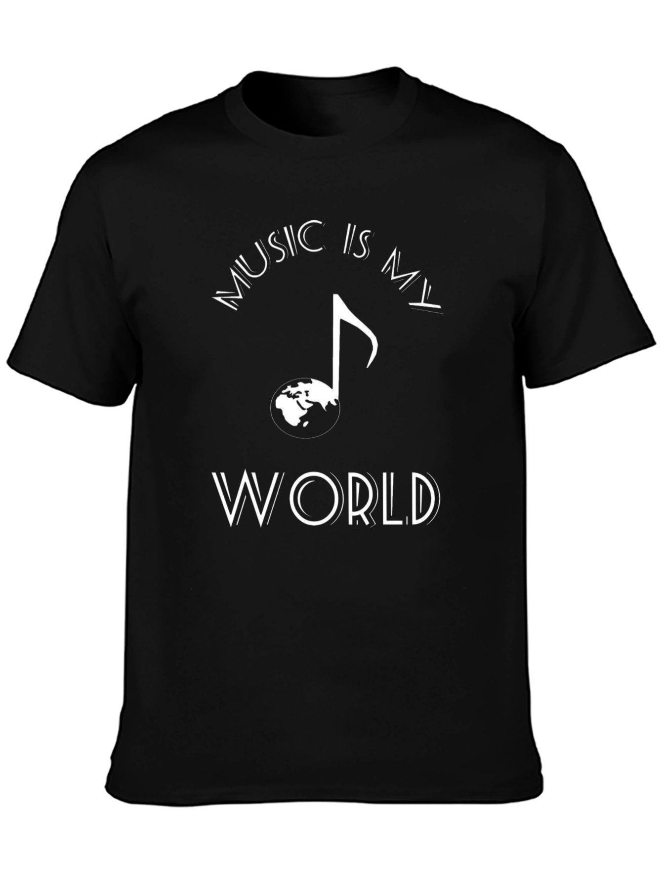 Music Is My World Graphic Tee - Unisex