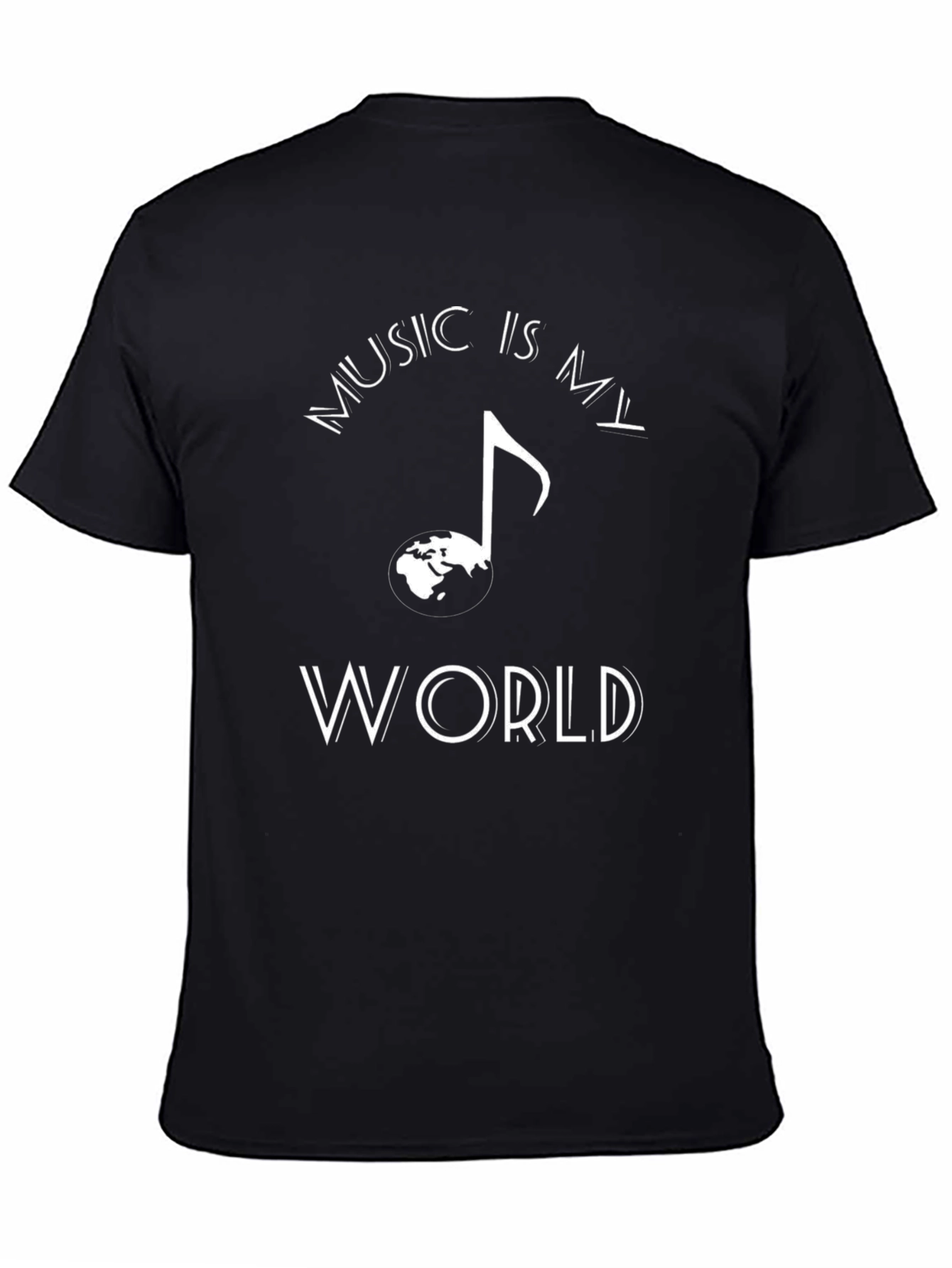 Music Is My World Graphic Tee - Unisex