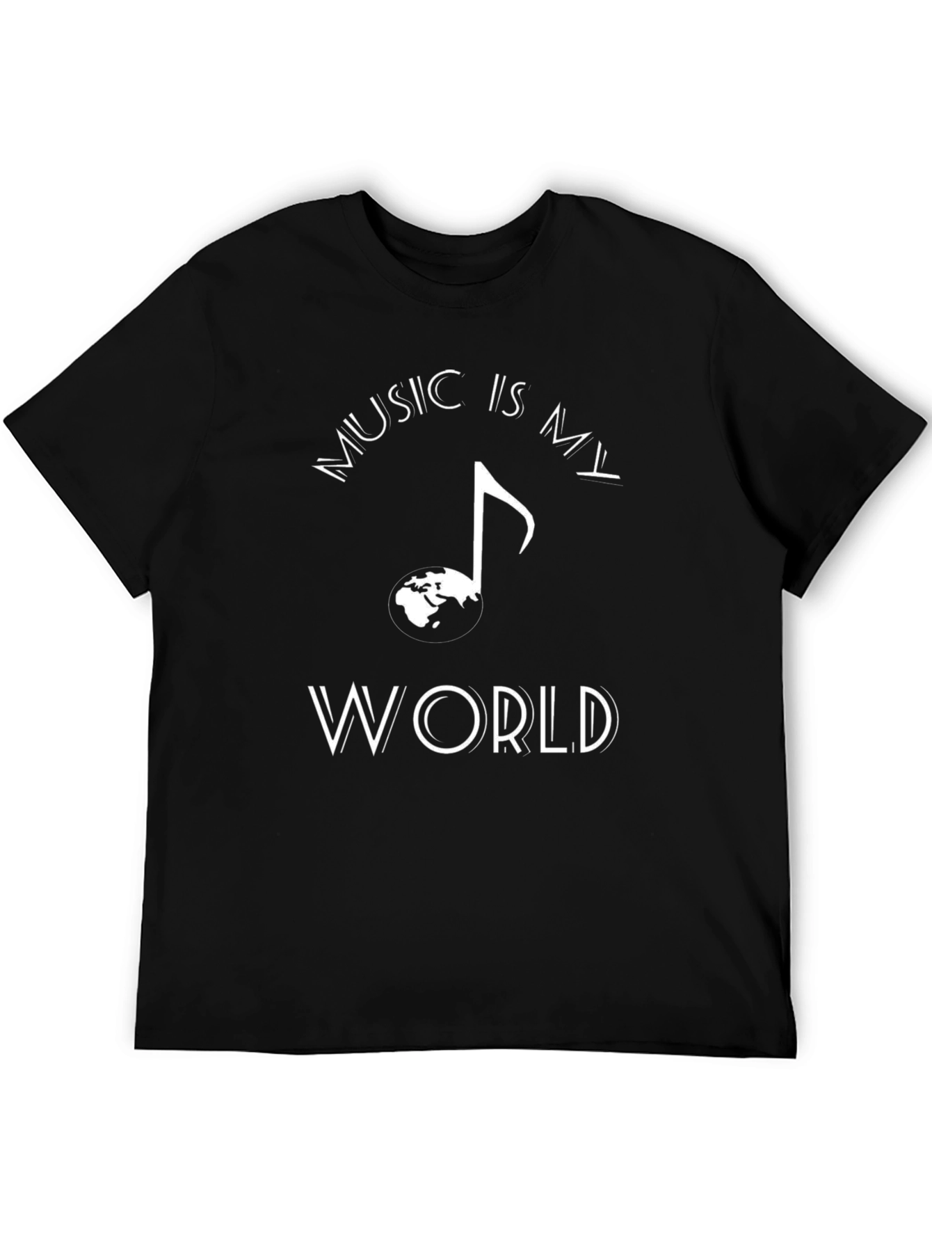 Music Is My World Graphic Tee - Unisex