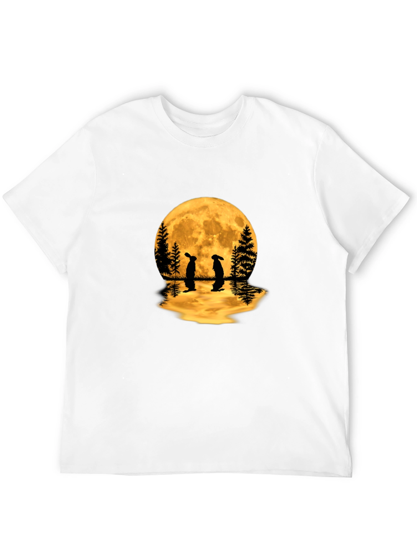 Moonlit Rabbits Graphic Tee