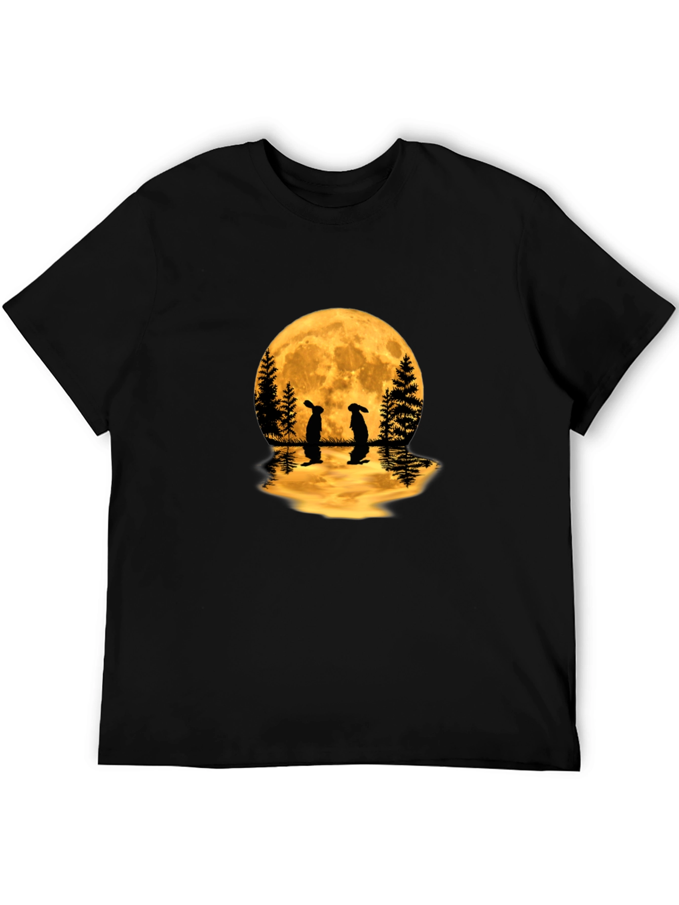 Moonlit Rabbits Graphic Tee
