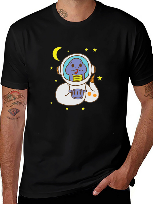 Astronaut Snake T-Shirt - Unisex Graphic Tee
