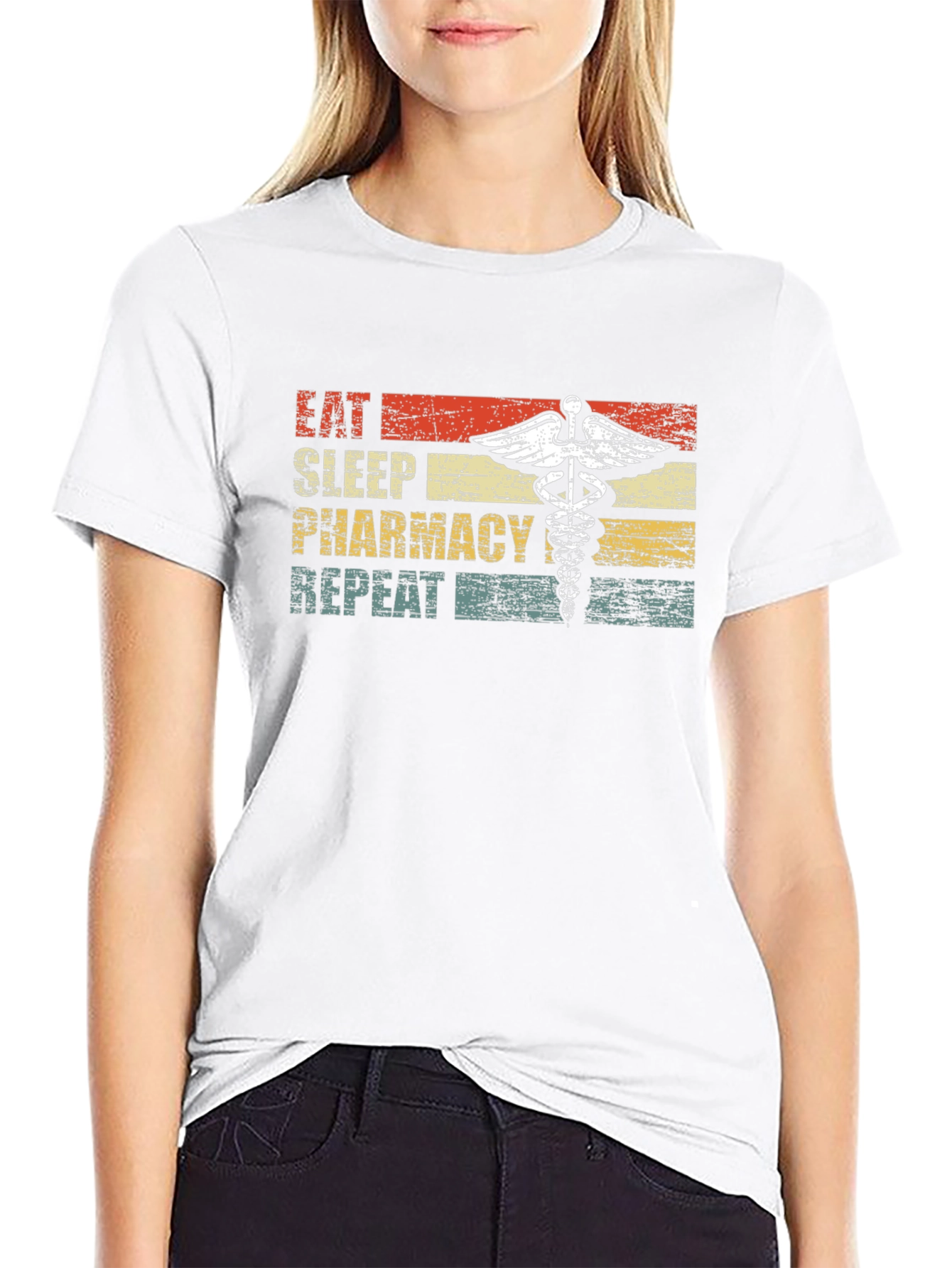 Eat Sleep Pharmacy Repeat T-Shirt