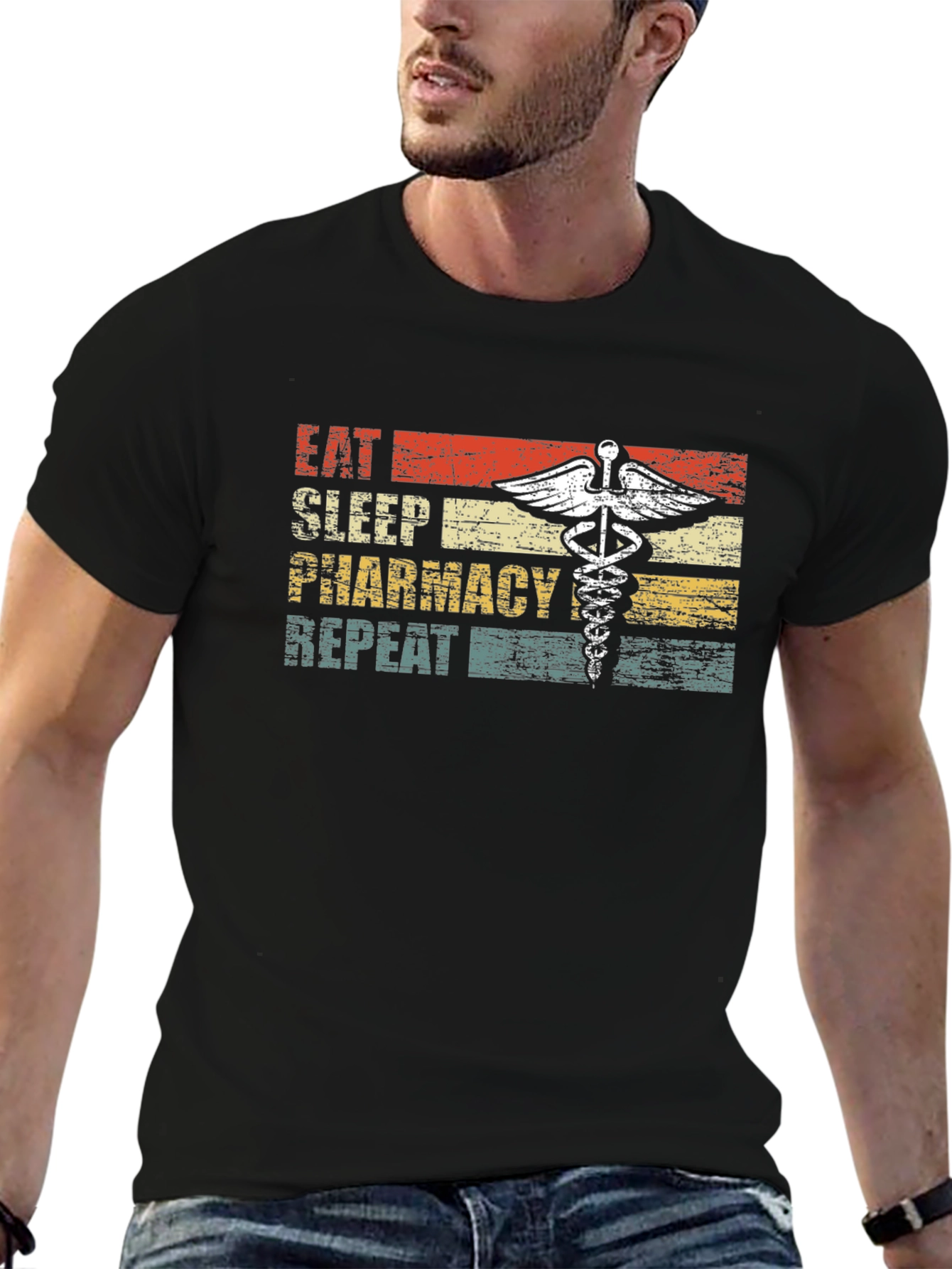 Eat Sleep Pharmacy Repeat T-Shirt