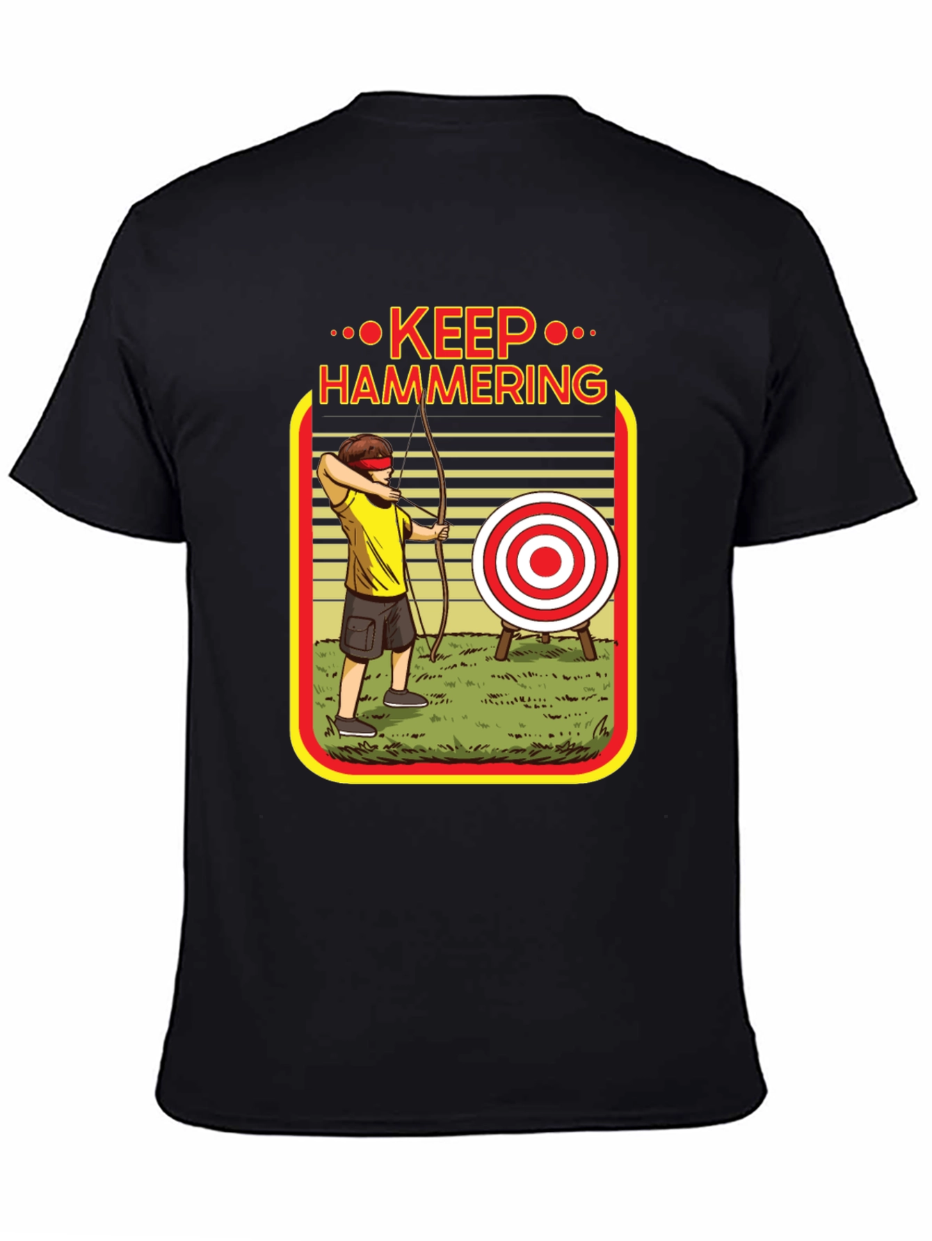 Keep Hammering Archer Graphic Tee