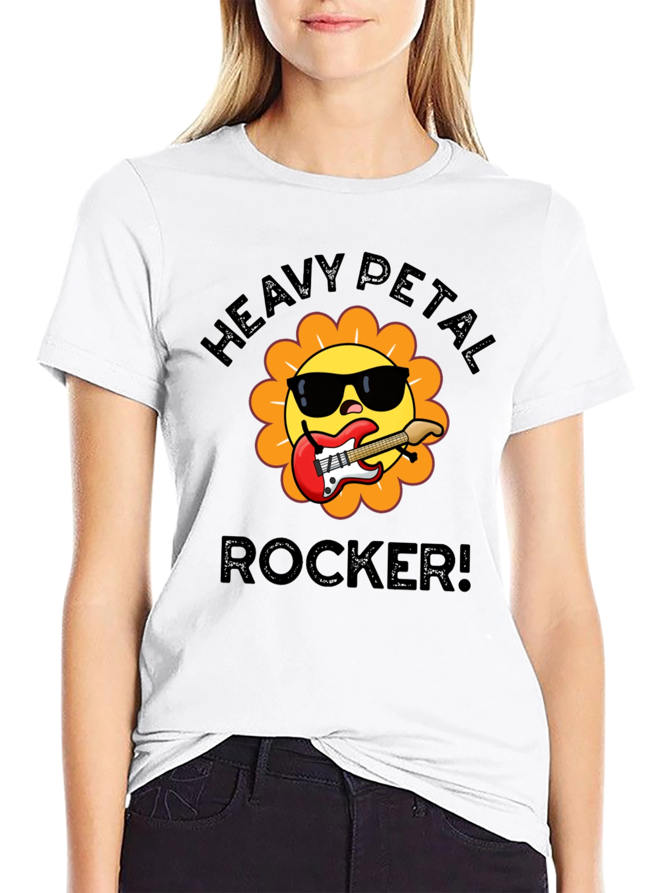 Heavy Petal Rocker Graphic T-Shirt