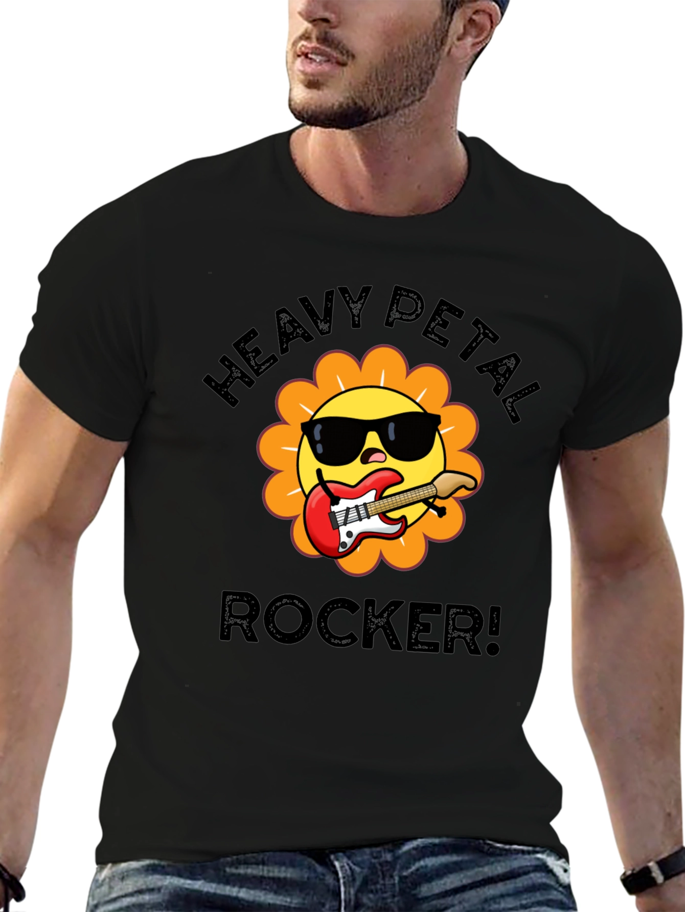 Heavy Petal Rocker Graphic T-Shirt