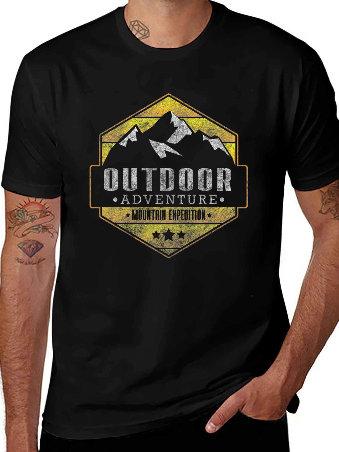 Outdoor Adventure Graphic T-Shirt