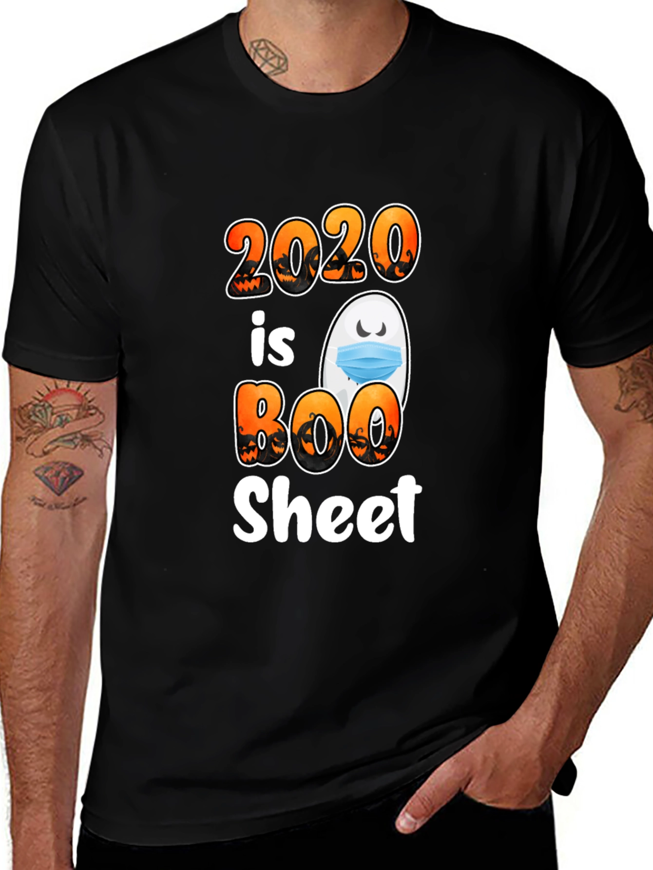2020 Boo Sheet Funny Halloween T-Shirt