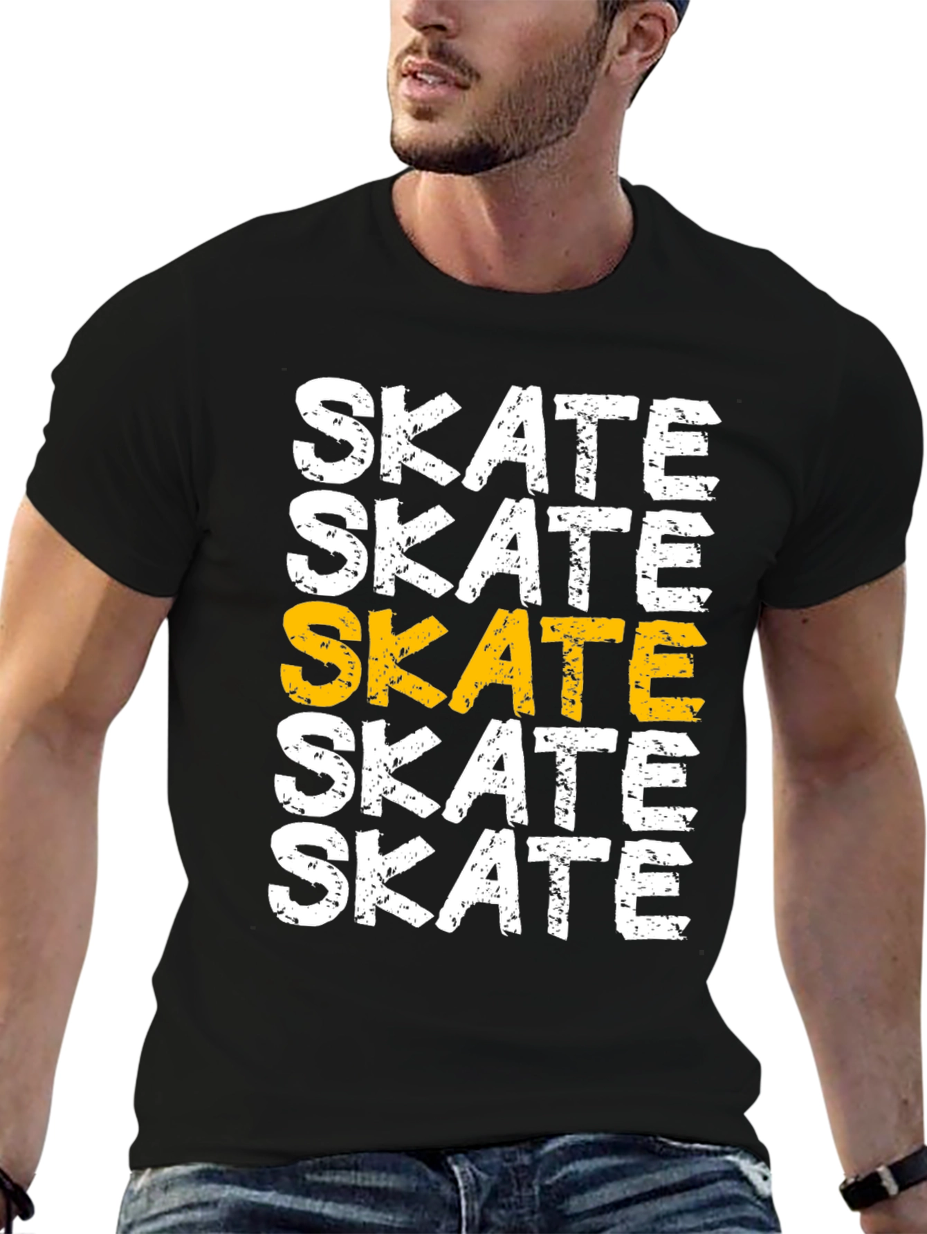 Skate Graphic T-Shirt - Cool Casual Tee