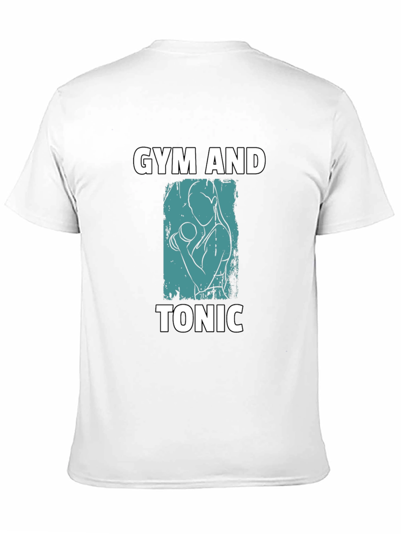Gym and Tonic Black Graphic Tee