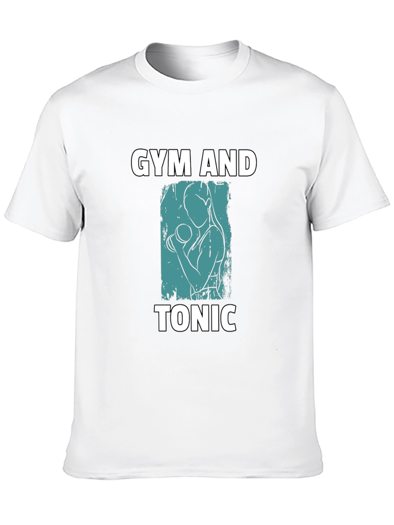 Gym and Tonic Black Graphic Tee