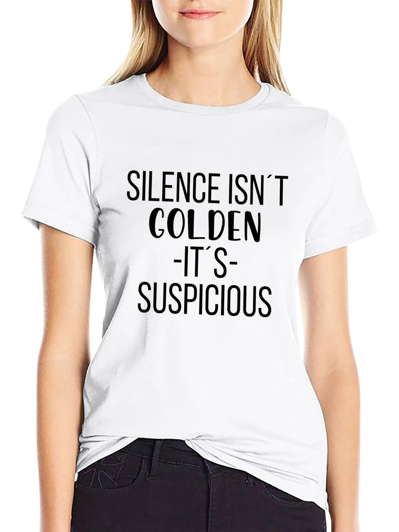 Silence Isnt Golden Funny T-Shirt