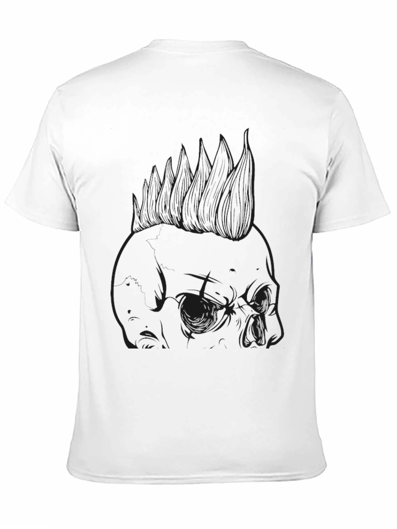 Black Skull Punk Rock Tee