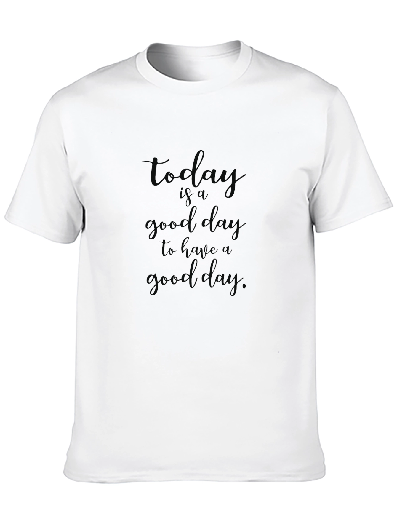 Motivational Graphic Black T-Shirt