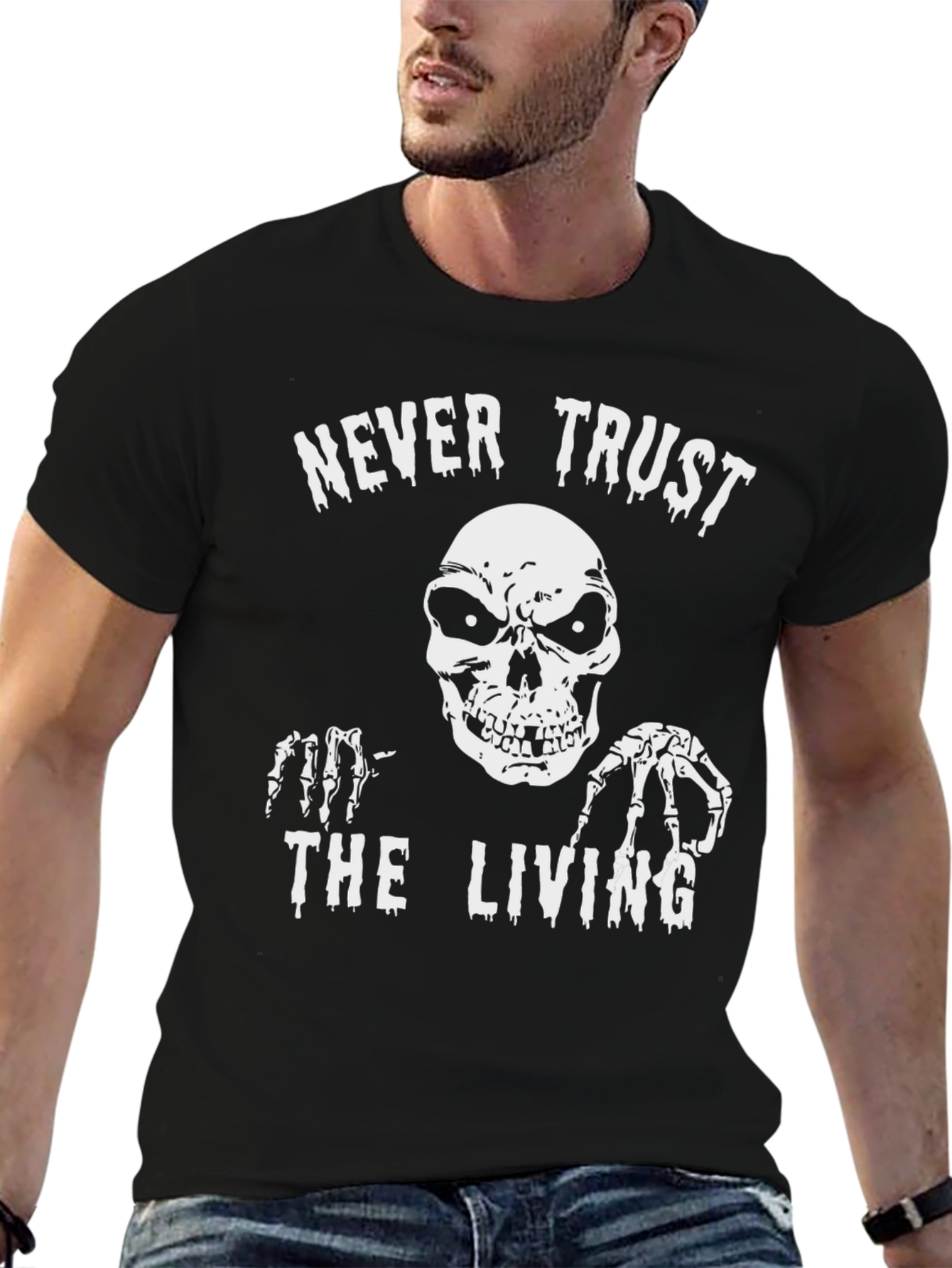 Never Trust the Living Graphic T-Shirt