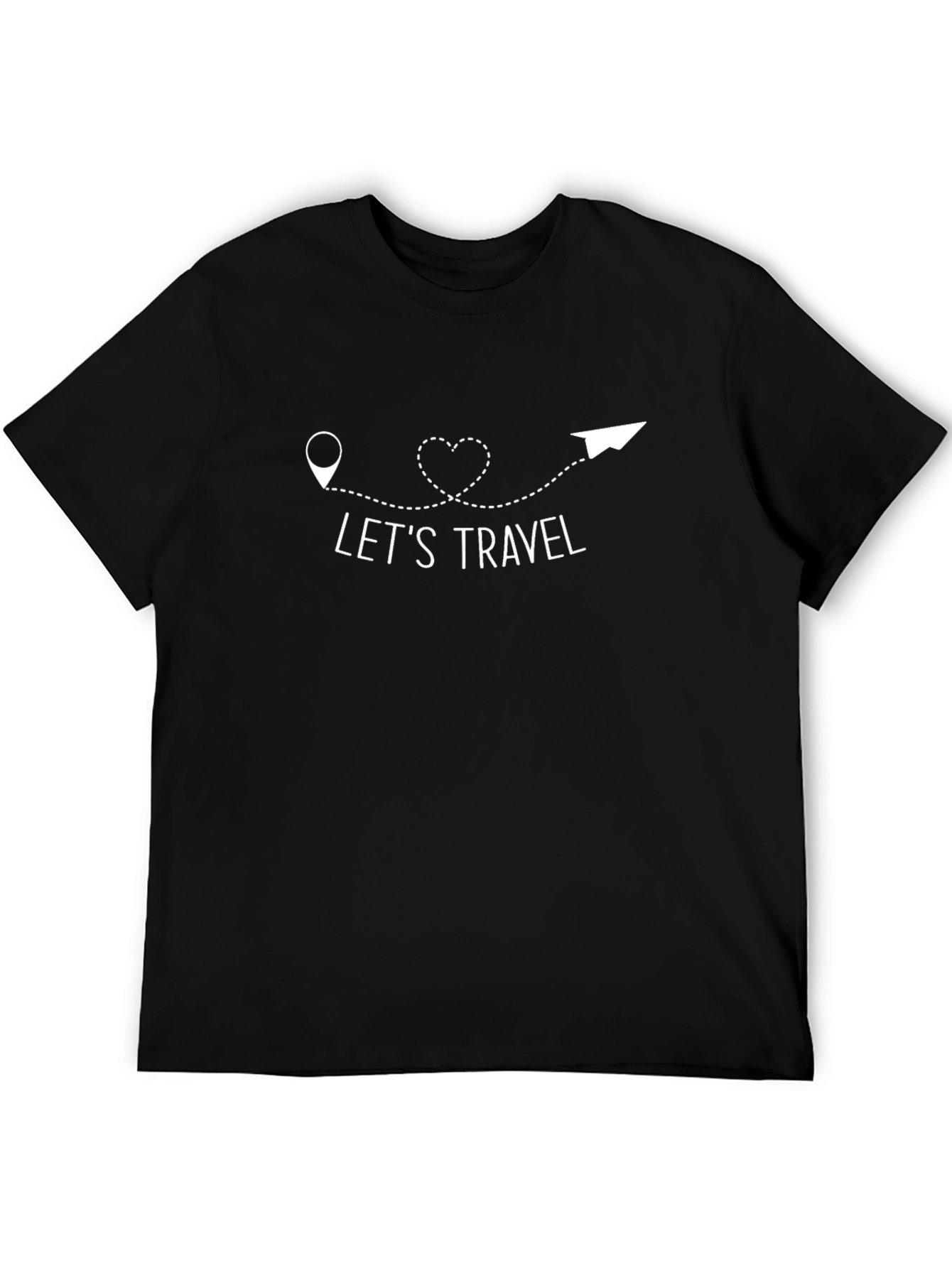 Lets Travel Graphic Tee - Adventure Shirt