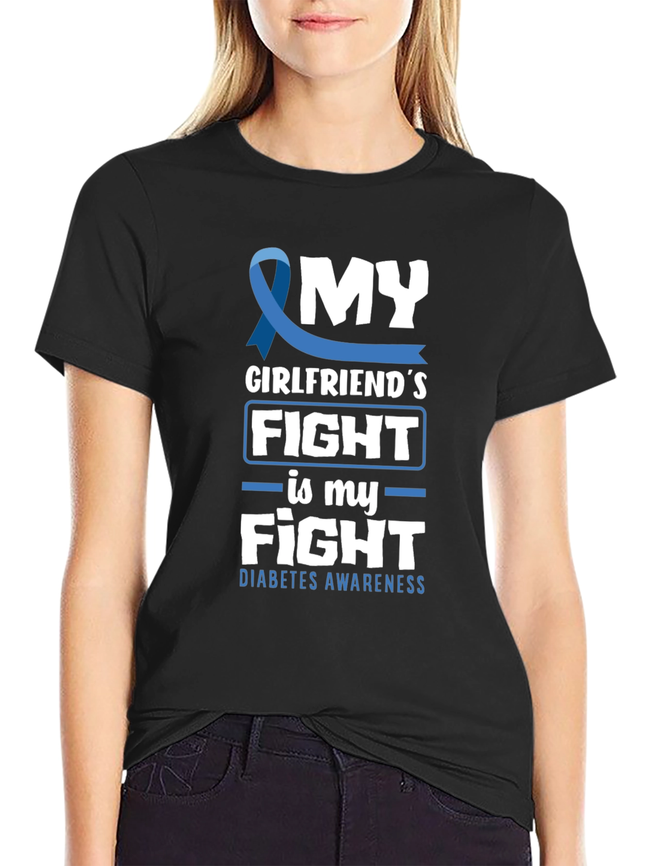 Diabetes Awareness Shirt: Girlfriends Fight