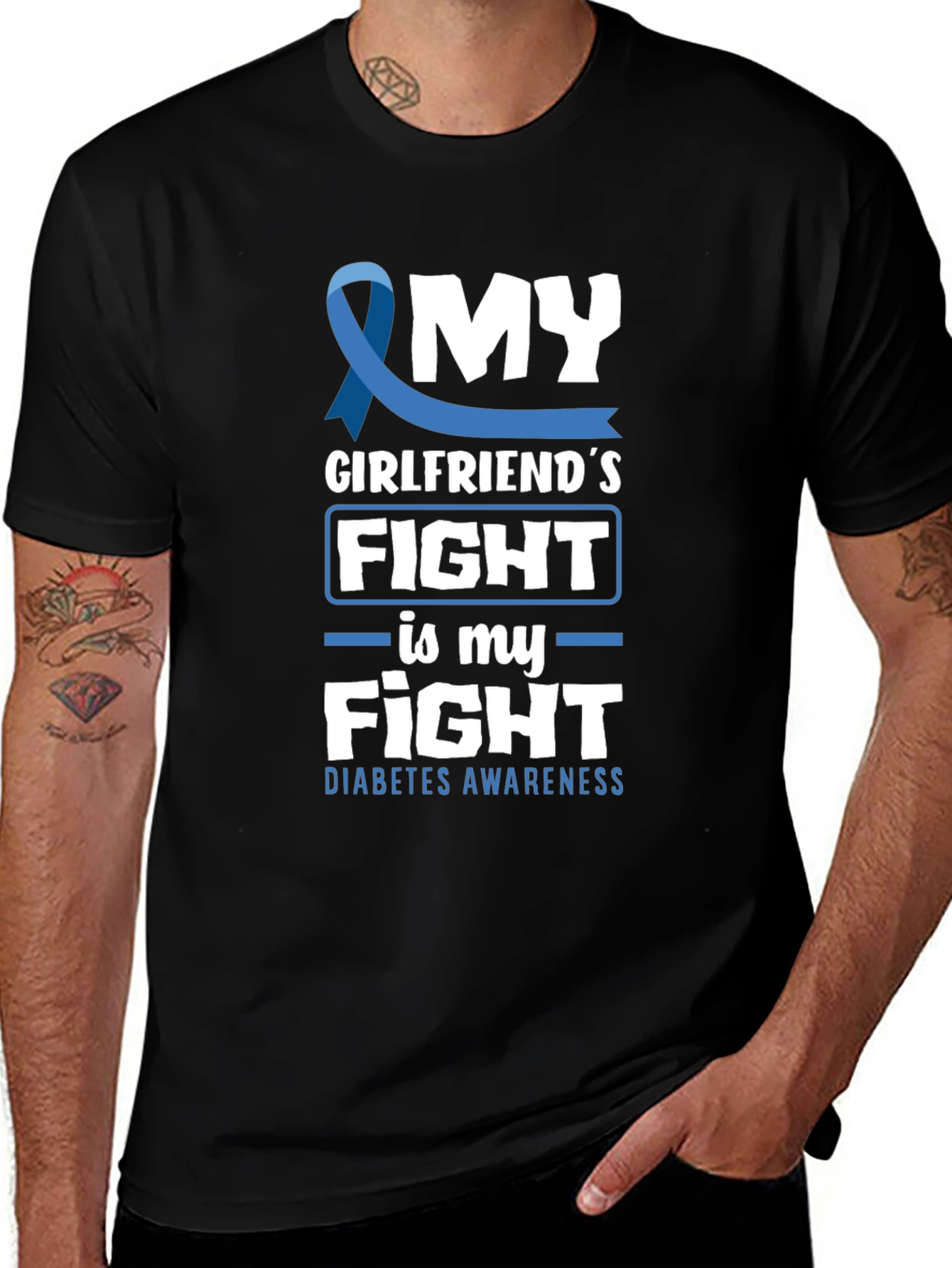 Diabetes Awareness Shirt: Girlfriends Fight