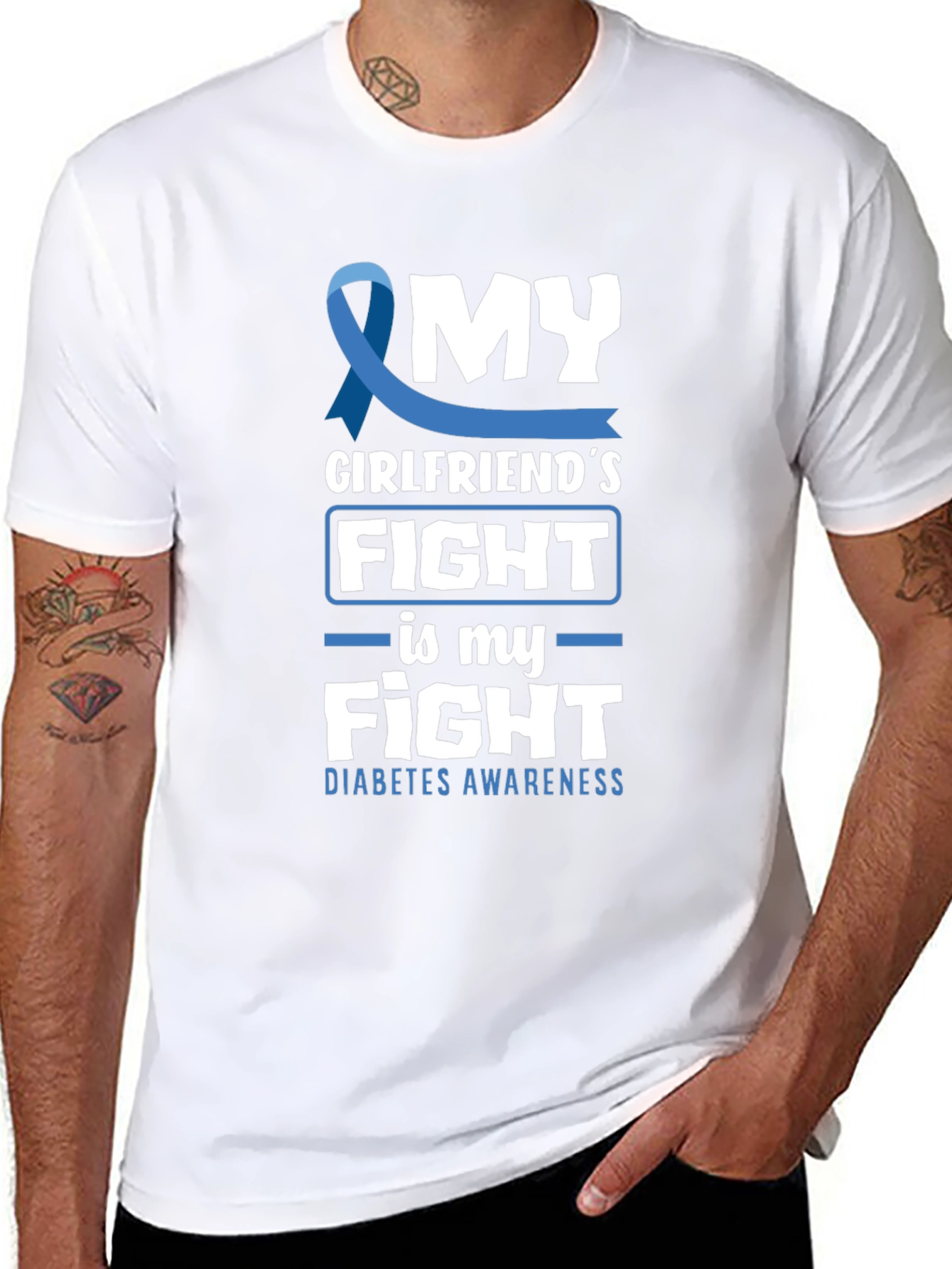 Diabetes Awareness Shirt: Girlfriends Fight