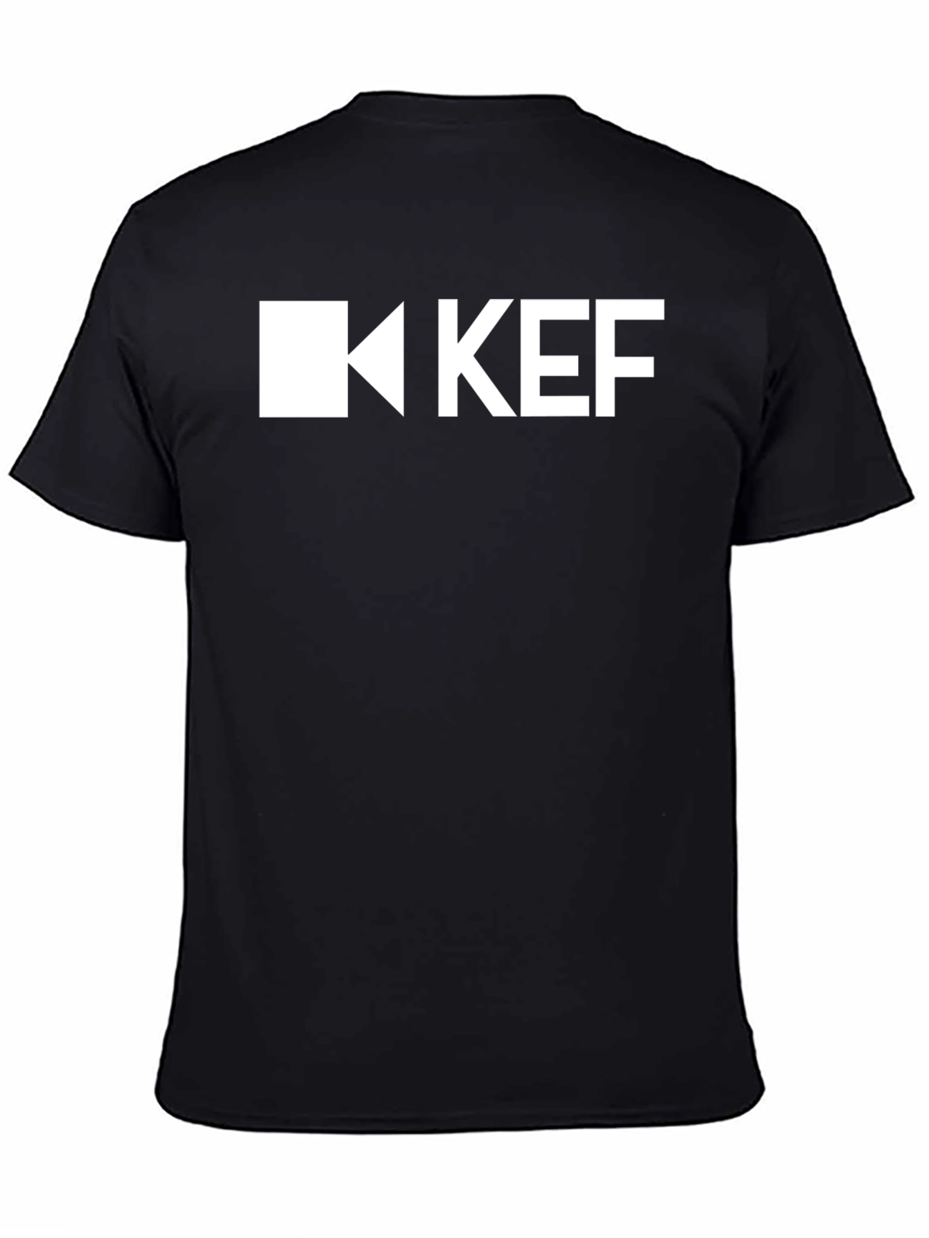 KEF Logo T-Shirt - Stylish Black Tee