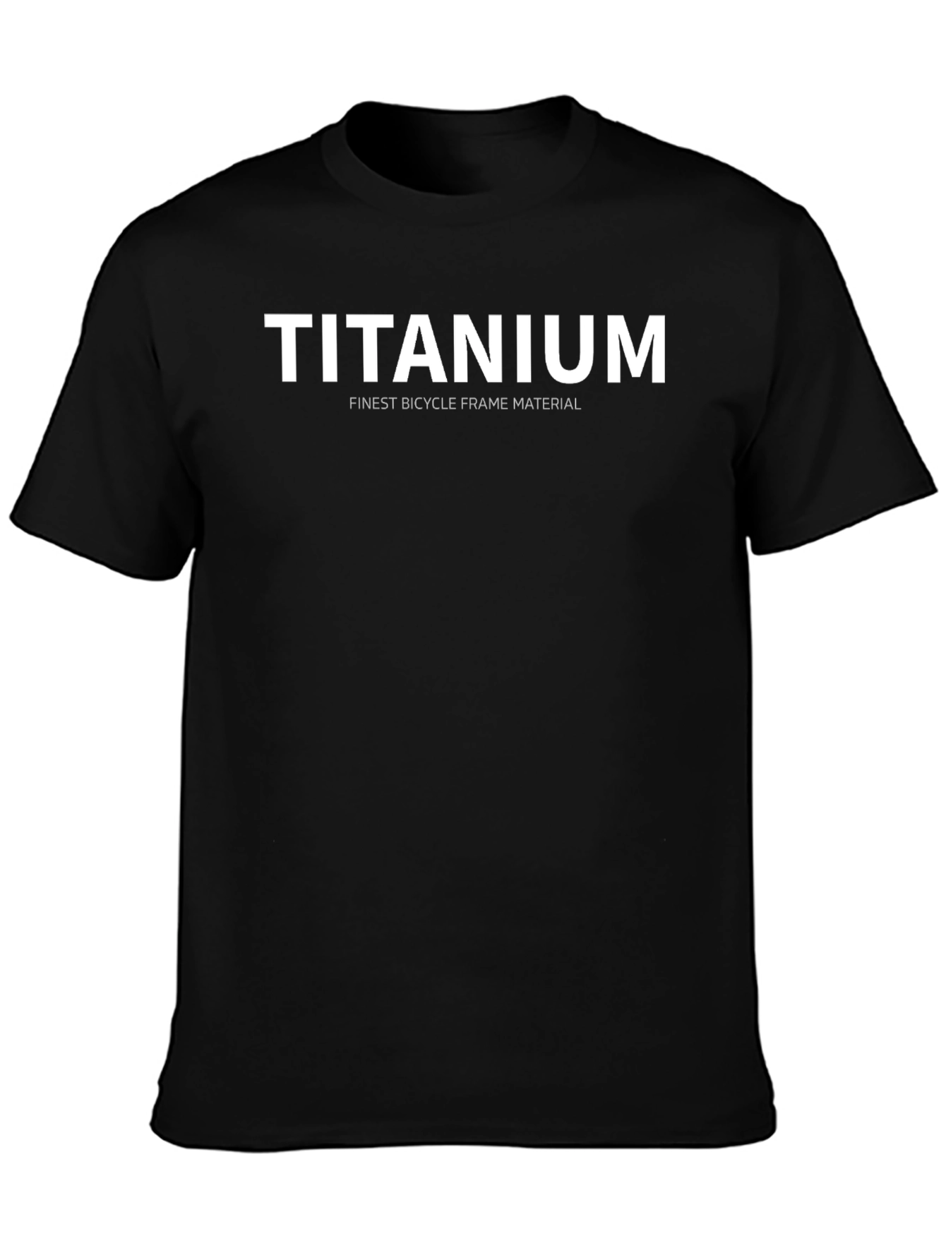 Titanium Finest Bicycle Frame Material T-Shirt