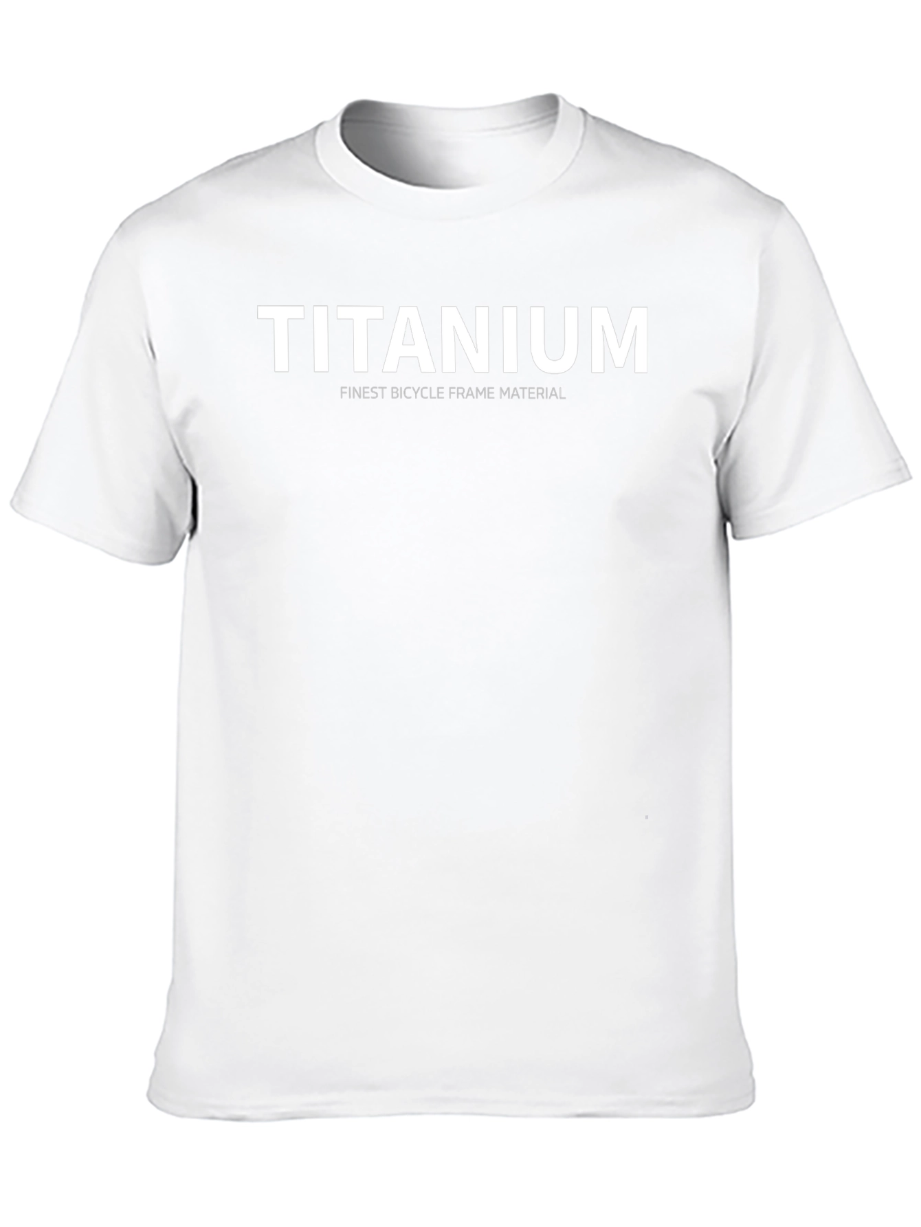 Titanium Finest Bicycle Frame Material T-Shirt