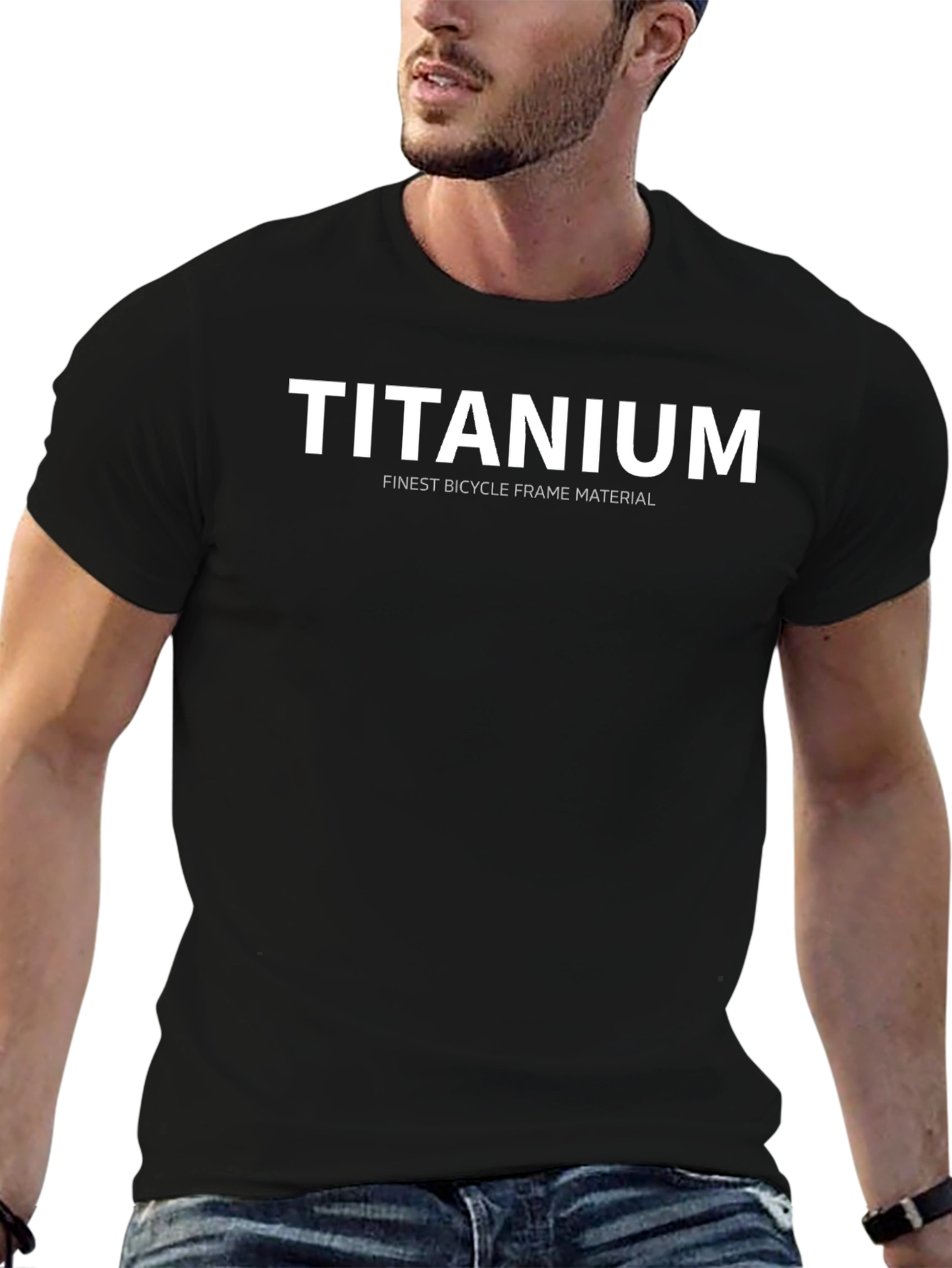 Titanium Finest Bicycle Frame Material T-Shirt