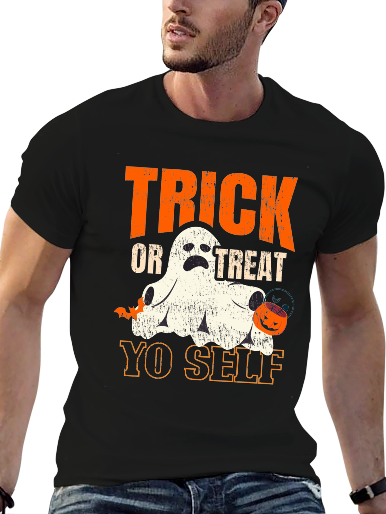 Trick or Treat Yo Self Halloween T-Shirt