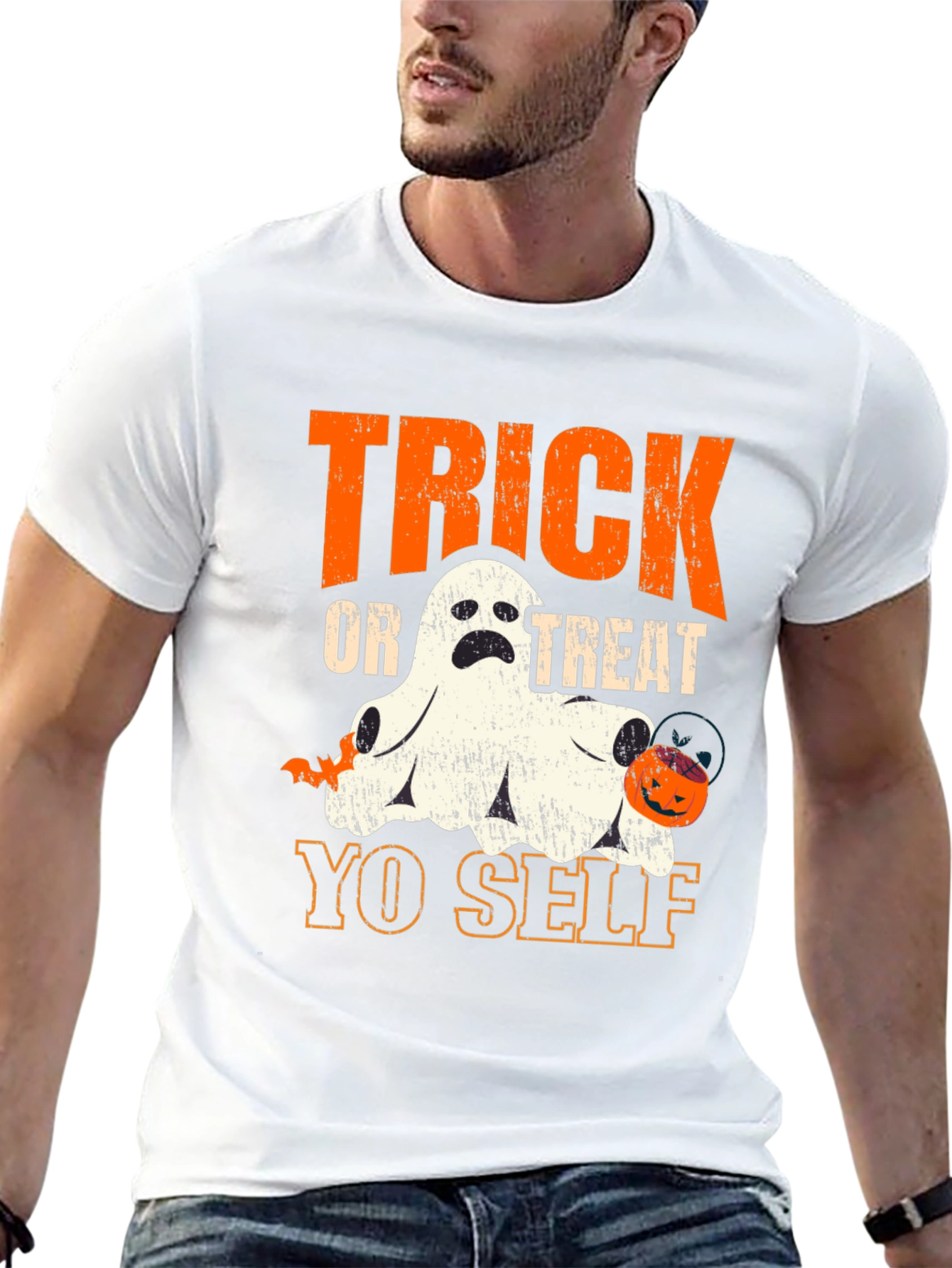 Trick or Treat Yo Self Halloween T-Shirt