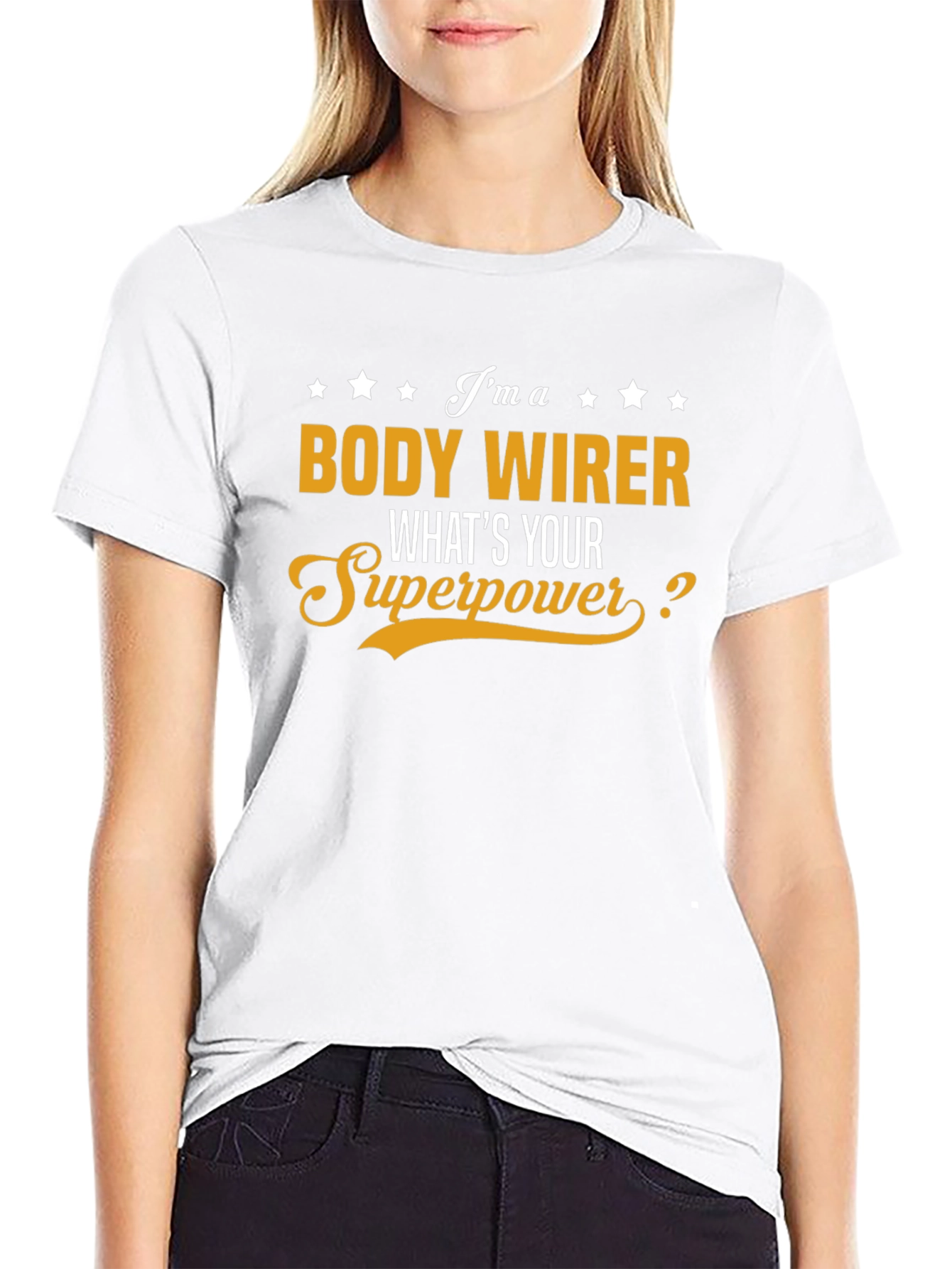 Body Wirer Superpower T-Shirt - Black