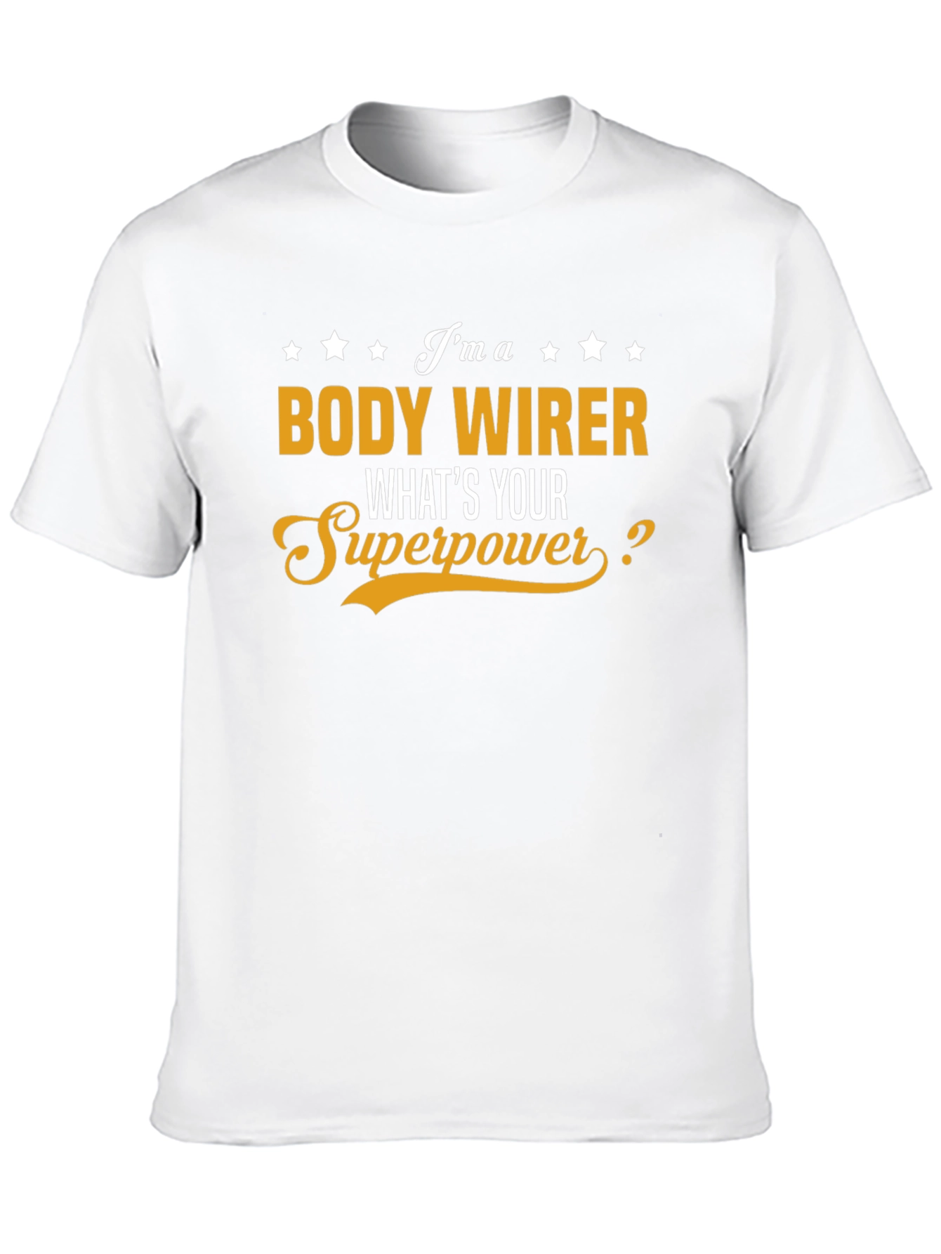 Body Wirer Superpower T-Shirt - Black