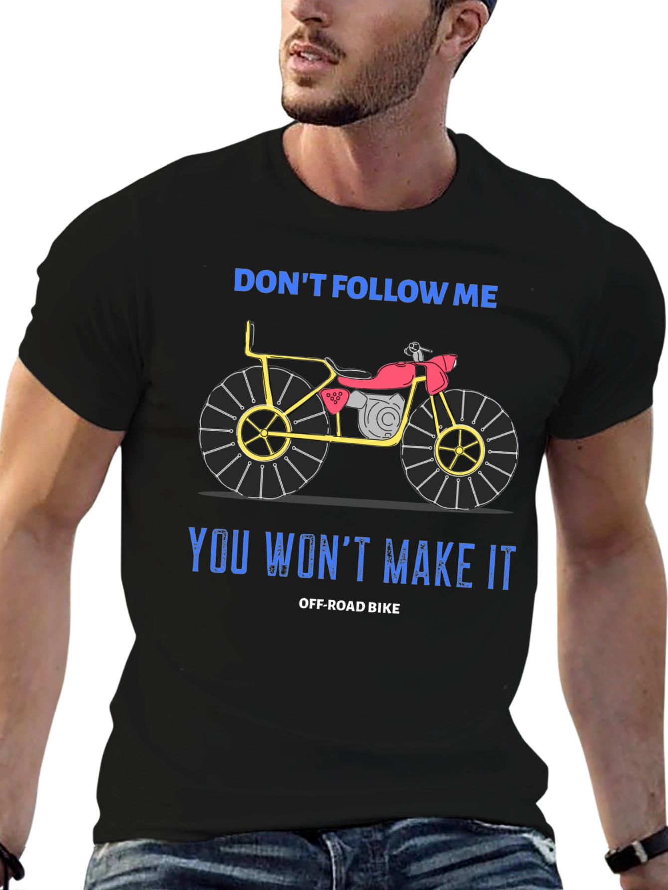 Dont Follow Me Off-Road Bike T-Shirt