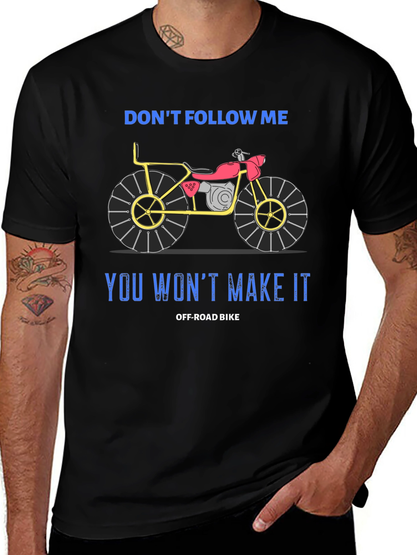 Dont Follow Me Off-Road Bike T-Shirt