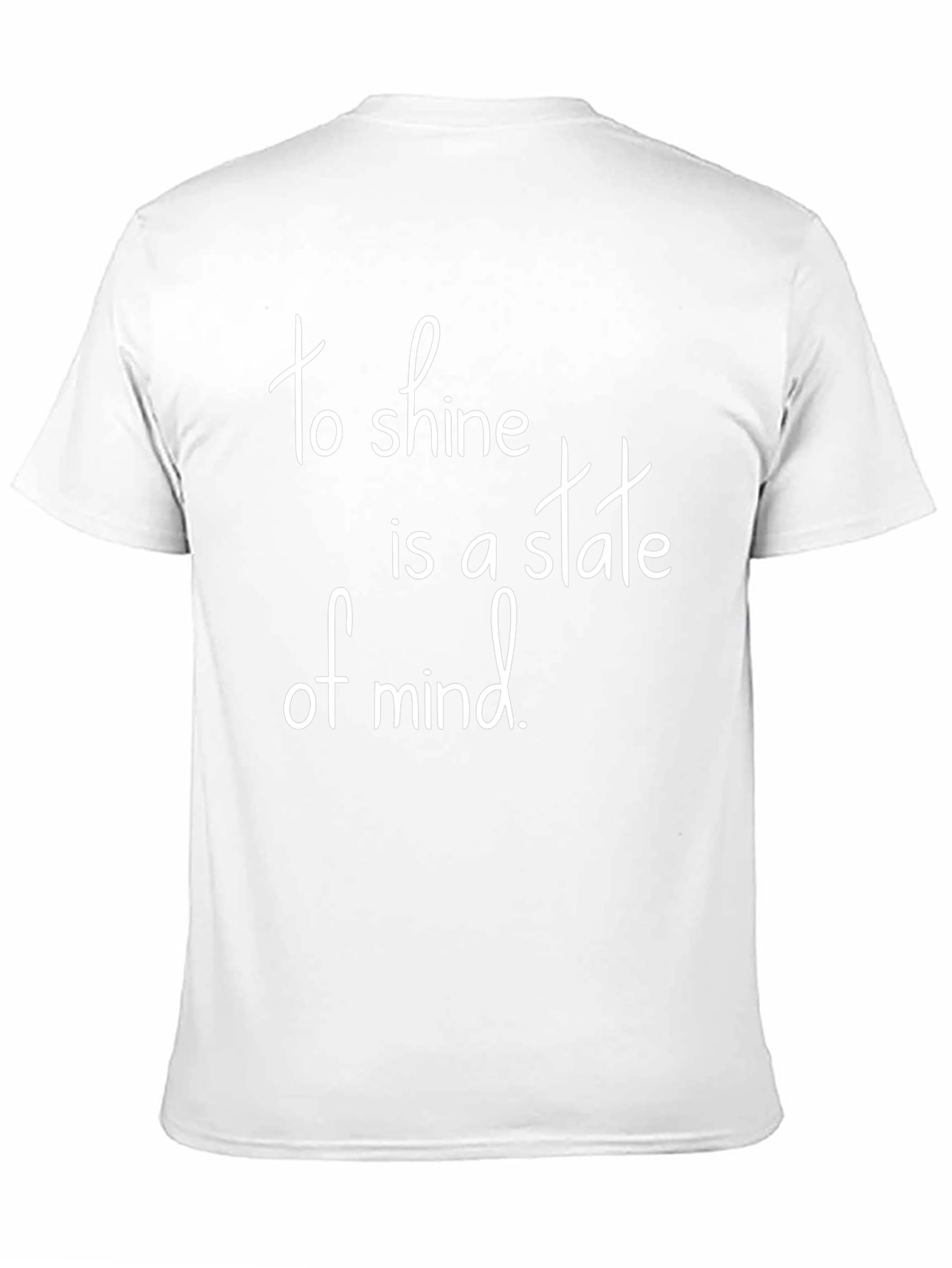 To Shine Is A State of Mind Black T-Shirt