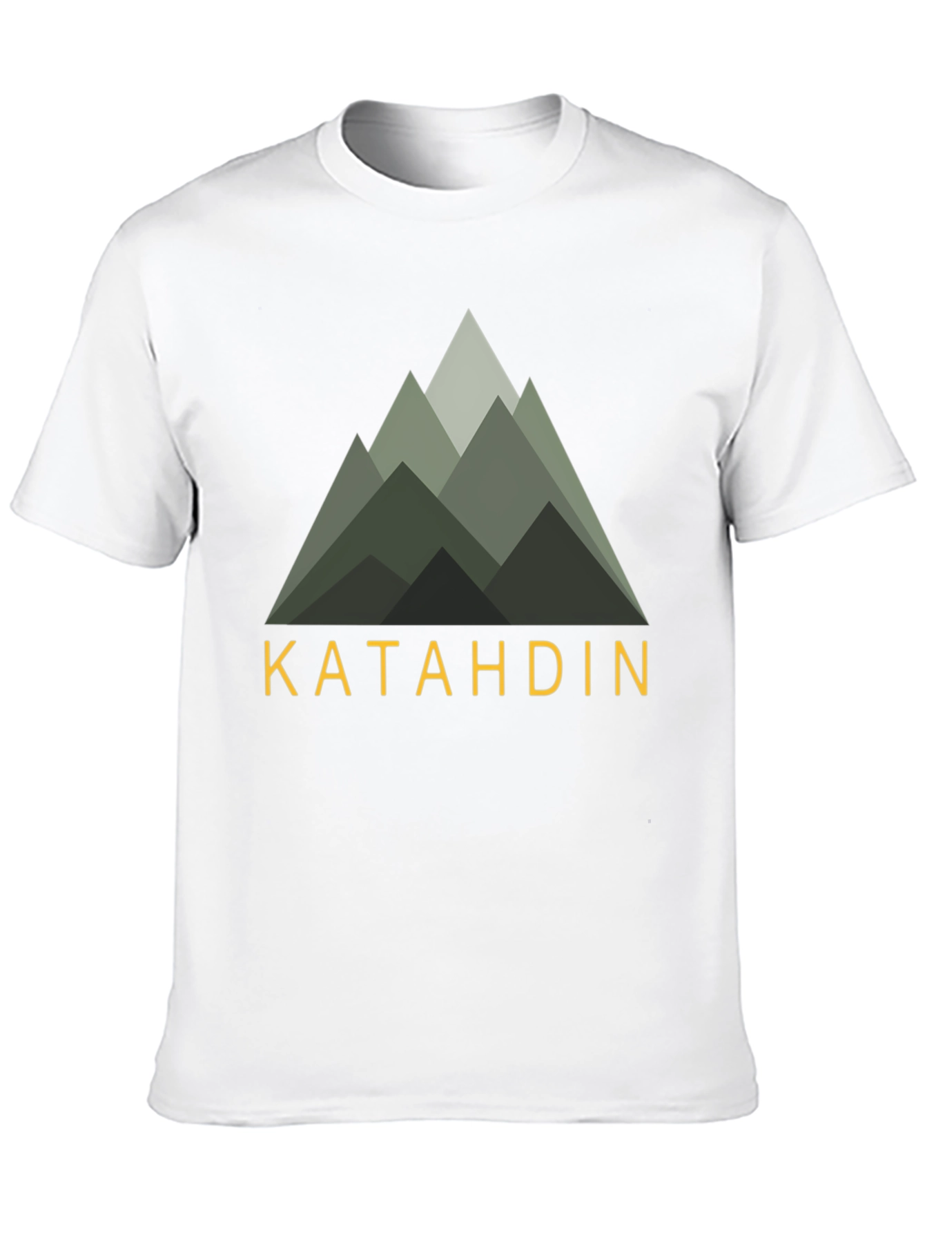 Katahdin Mountain Graphic T-Shirt - Nature Inspired Apparel