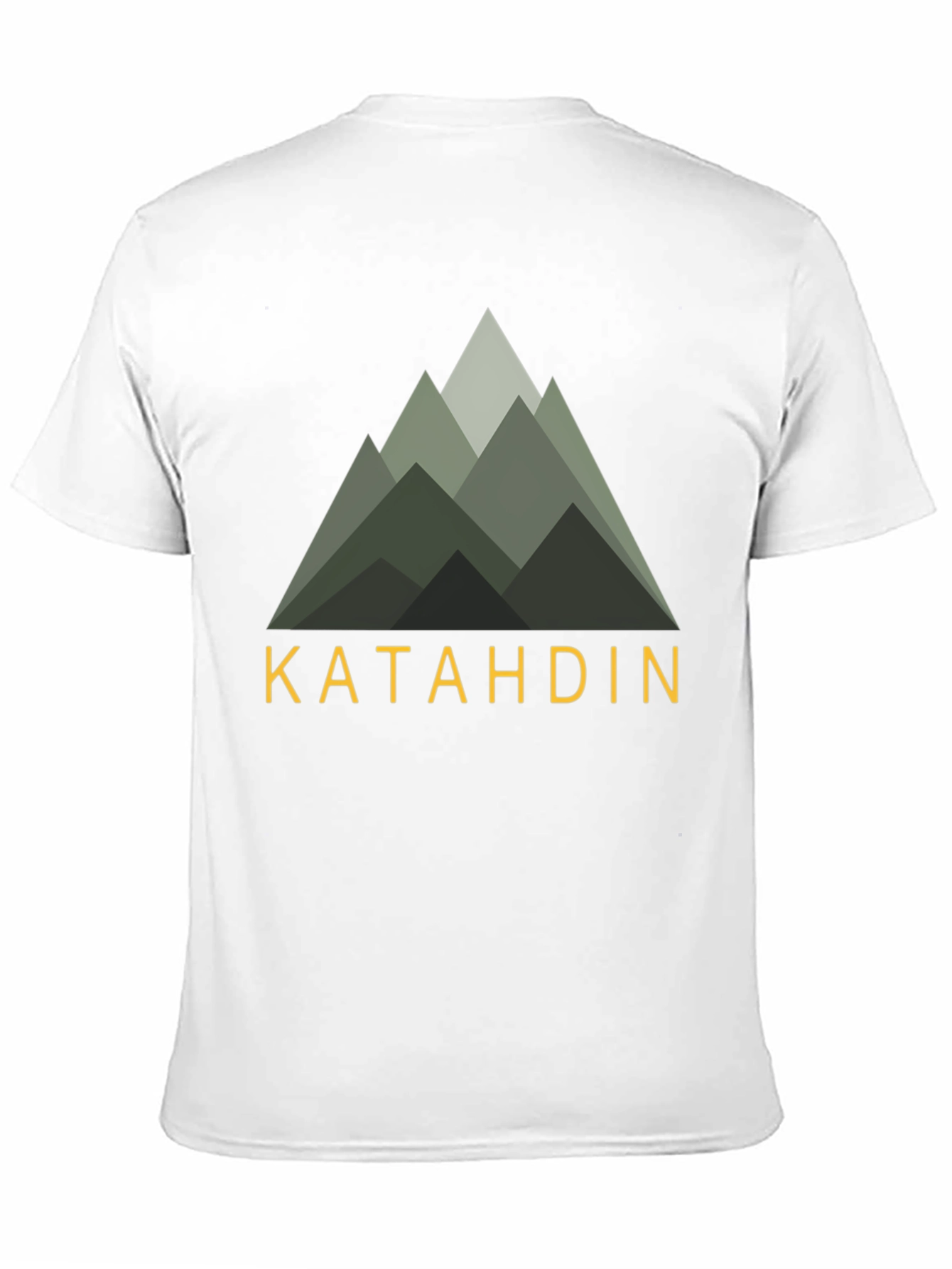 Katahdin Mountain Graphic T-Shirt - Nature Inspired Apparel