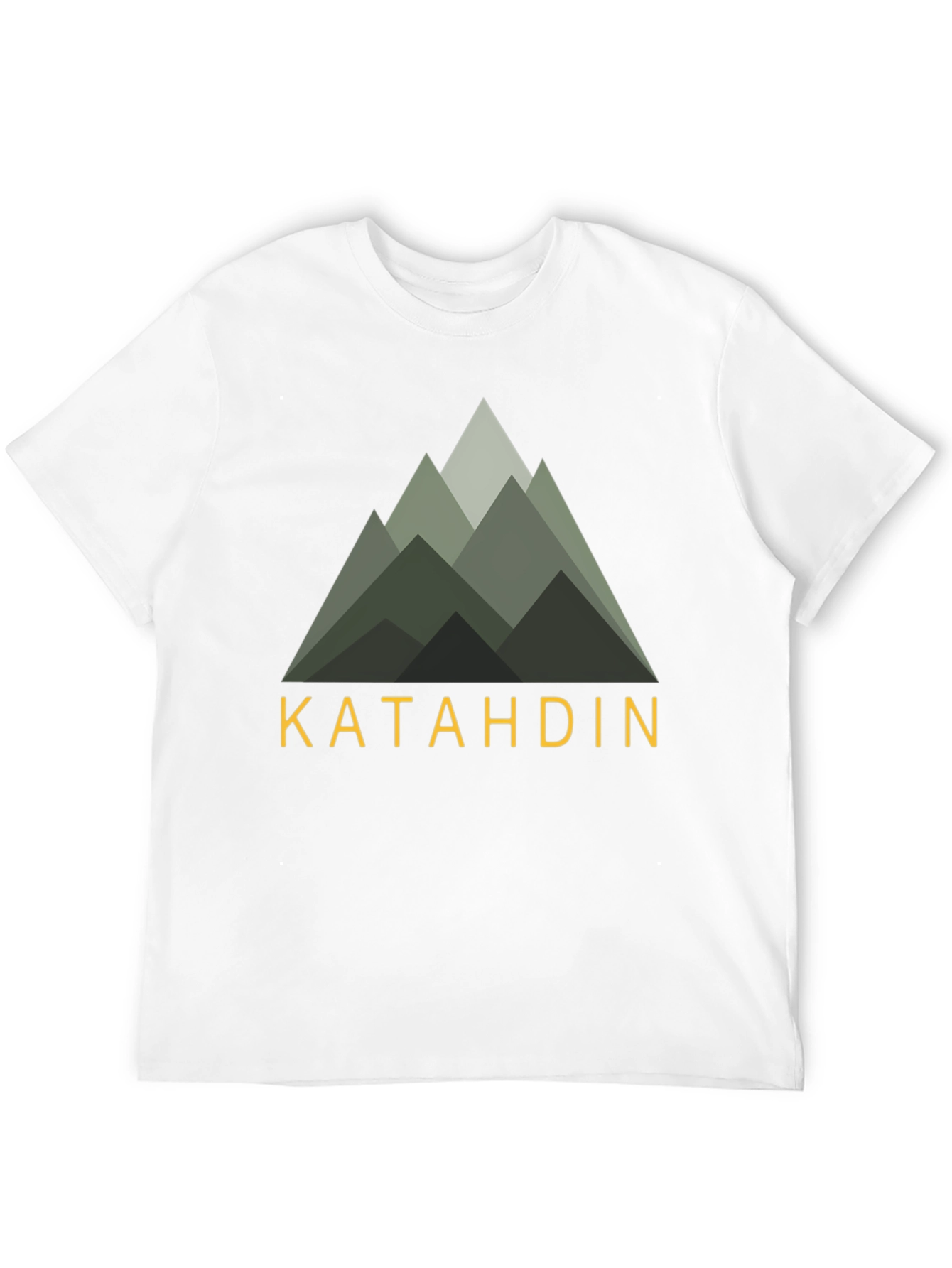 Katahdin Mountain Graphic T-Shirt - Nature Inspired Apparel
