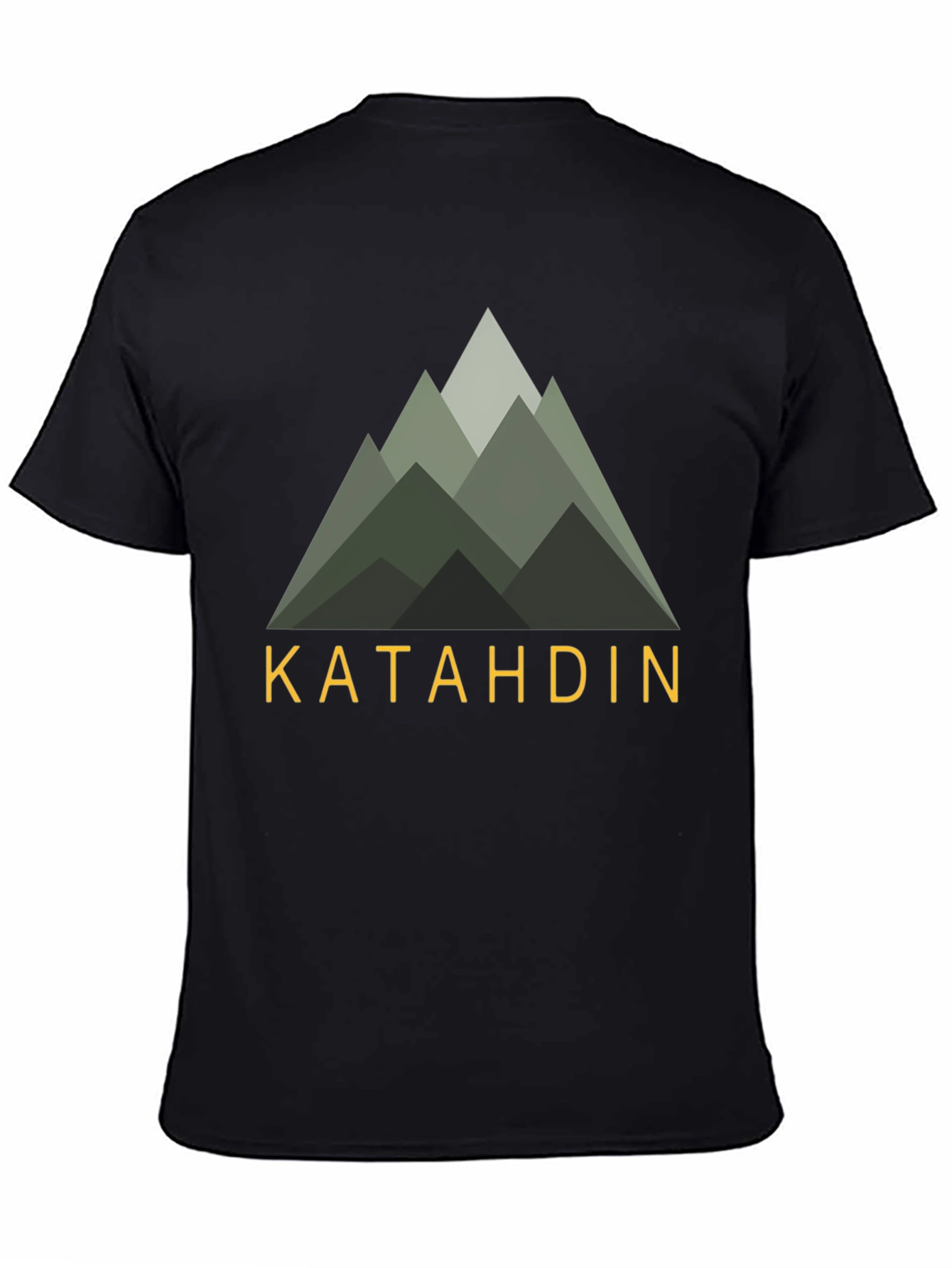 Katahdin Mountain Graphic T-Shirt - Nature Inspired Apparel