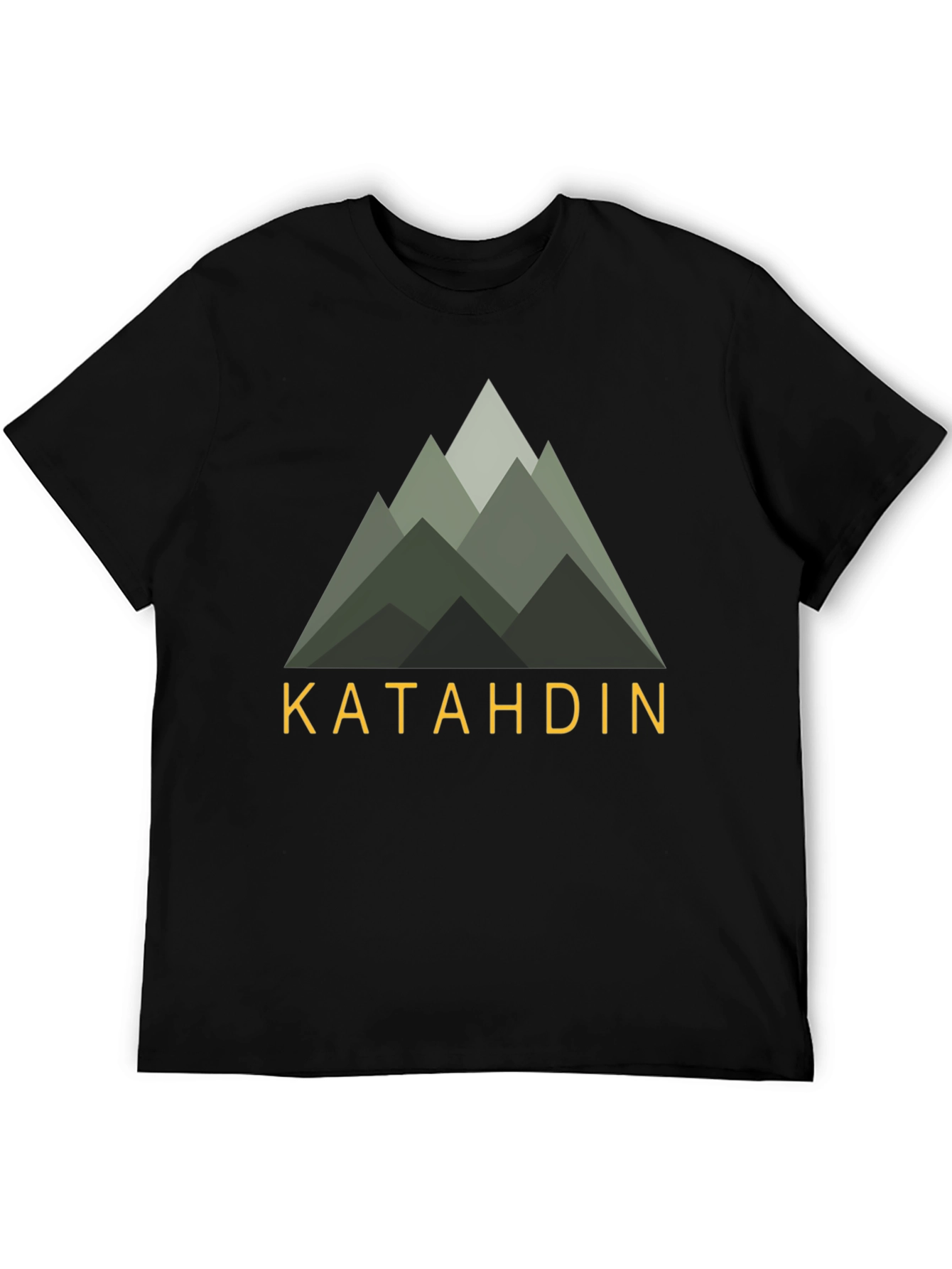 Katahdin Mountain Graphic T-Shirt - Nature Inspired Apparel