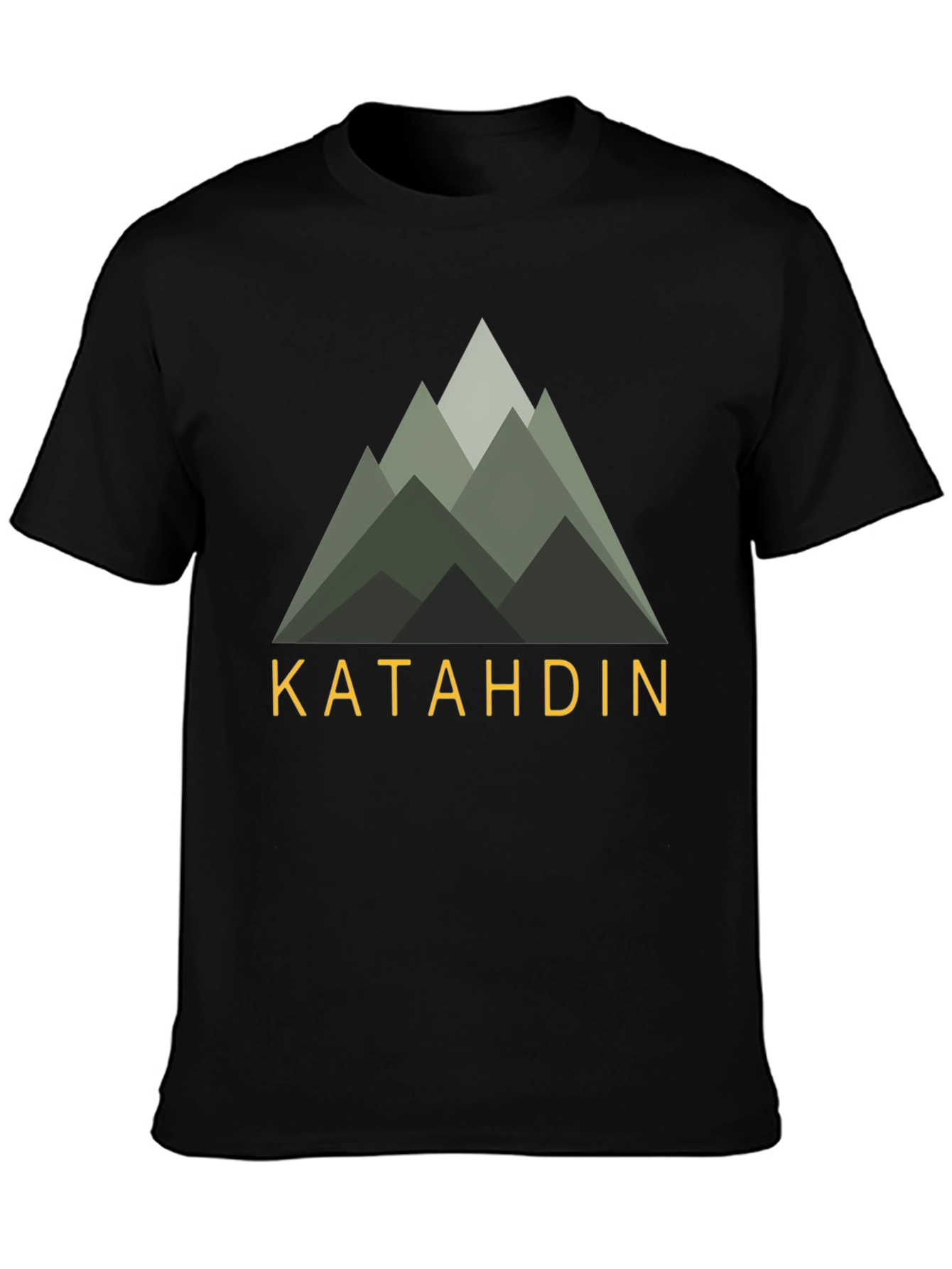 Katahdin Mountain Graphic T-Shirt - Nature Inspired Apparel