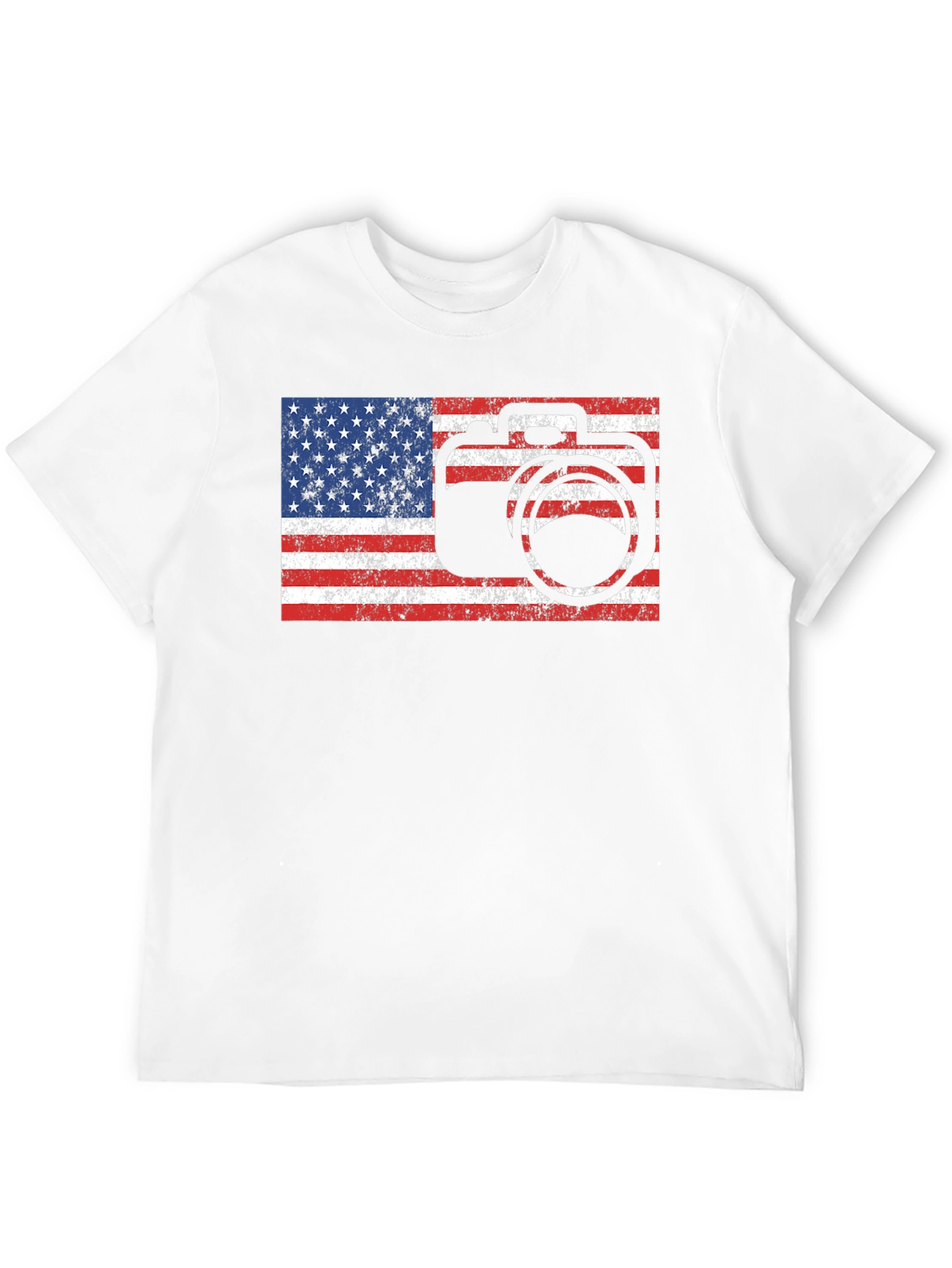 Patriotic Camera T-Shirt