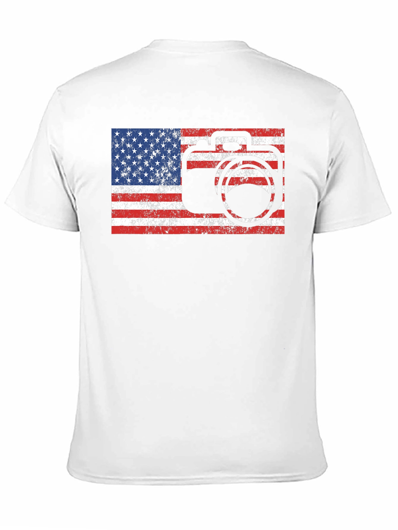 Patriotic Camera T-Shirt