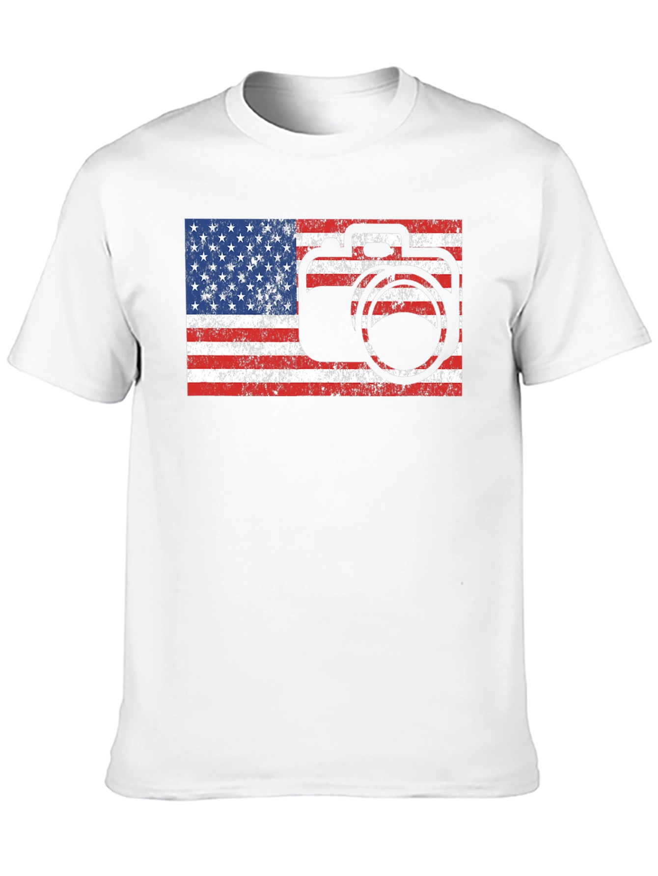 Patriotic Camera T-Shirt