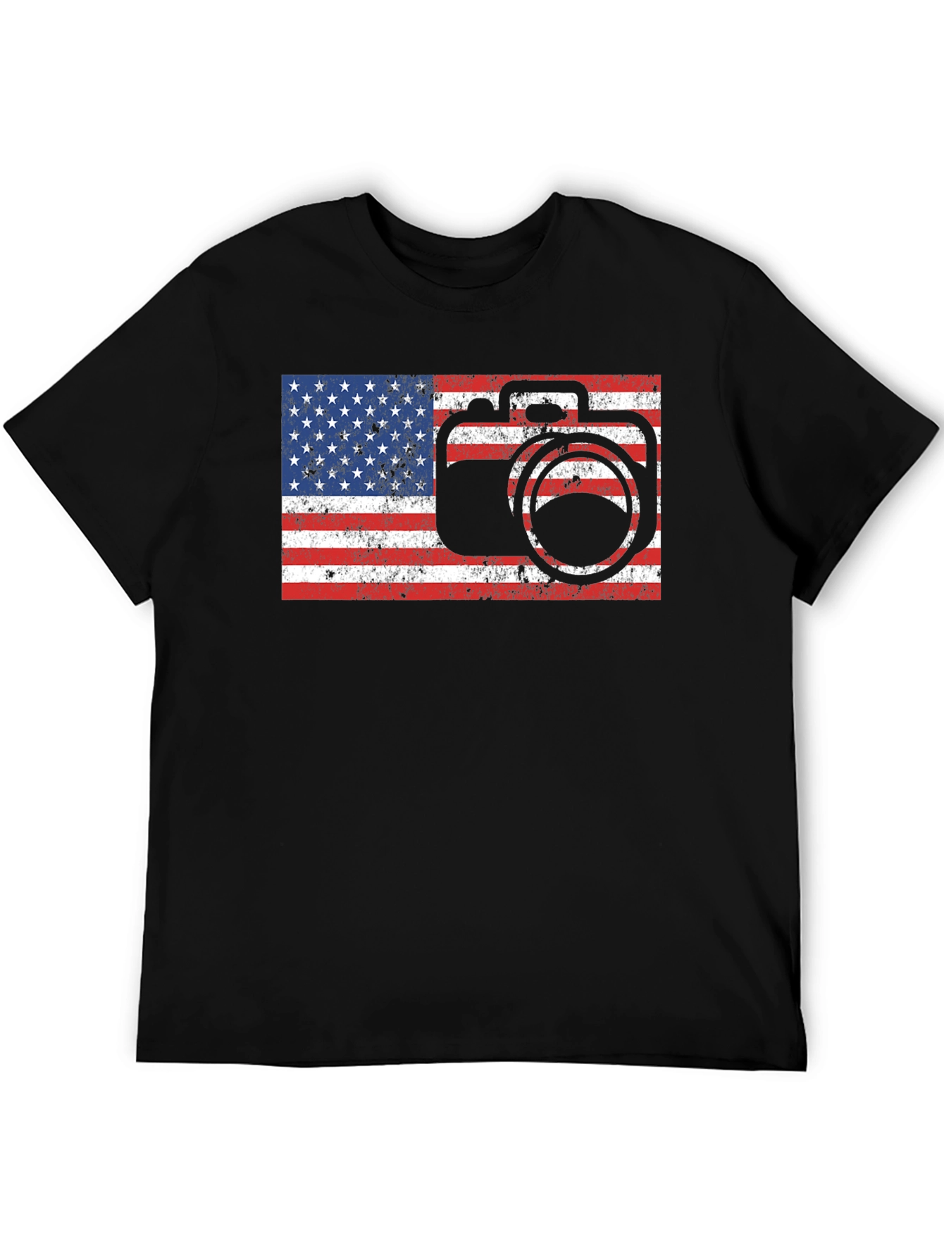 Patriotic Camera T-Shirt