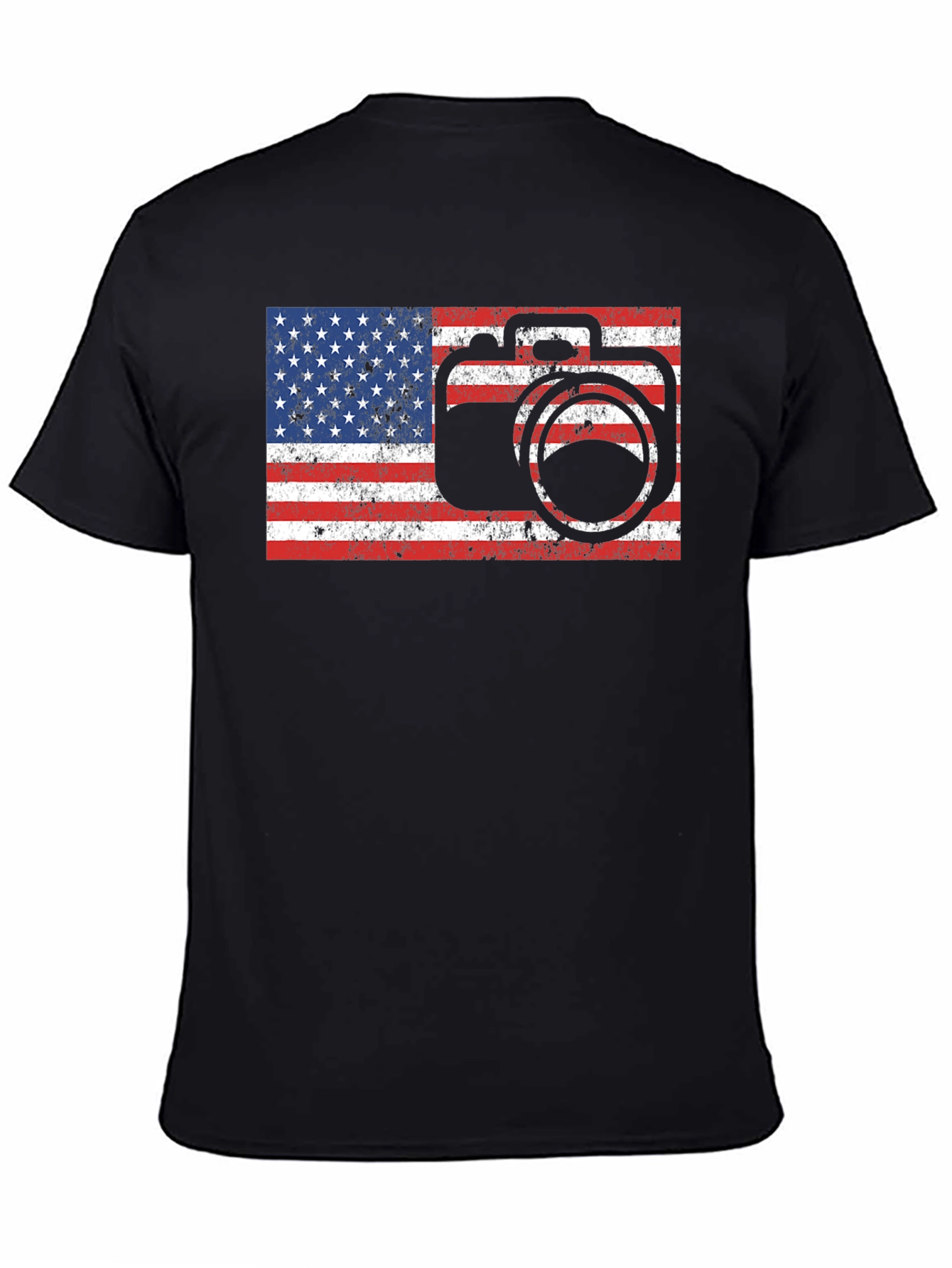 Patriotic Camera T-Shirt