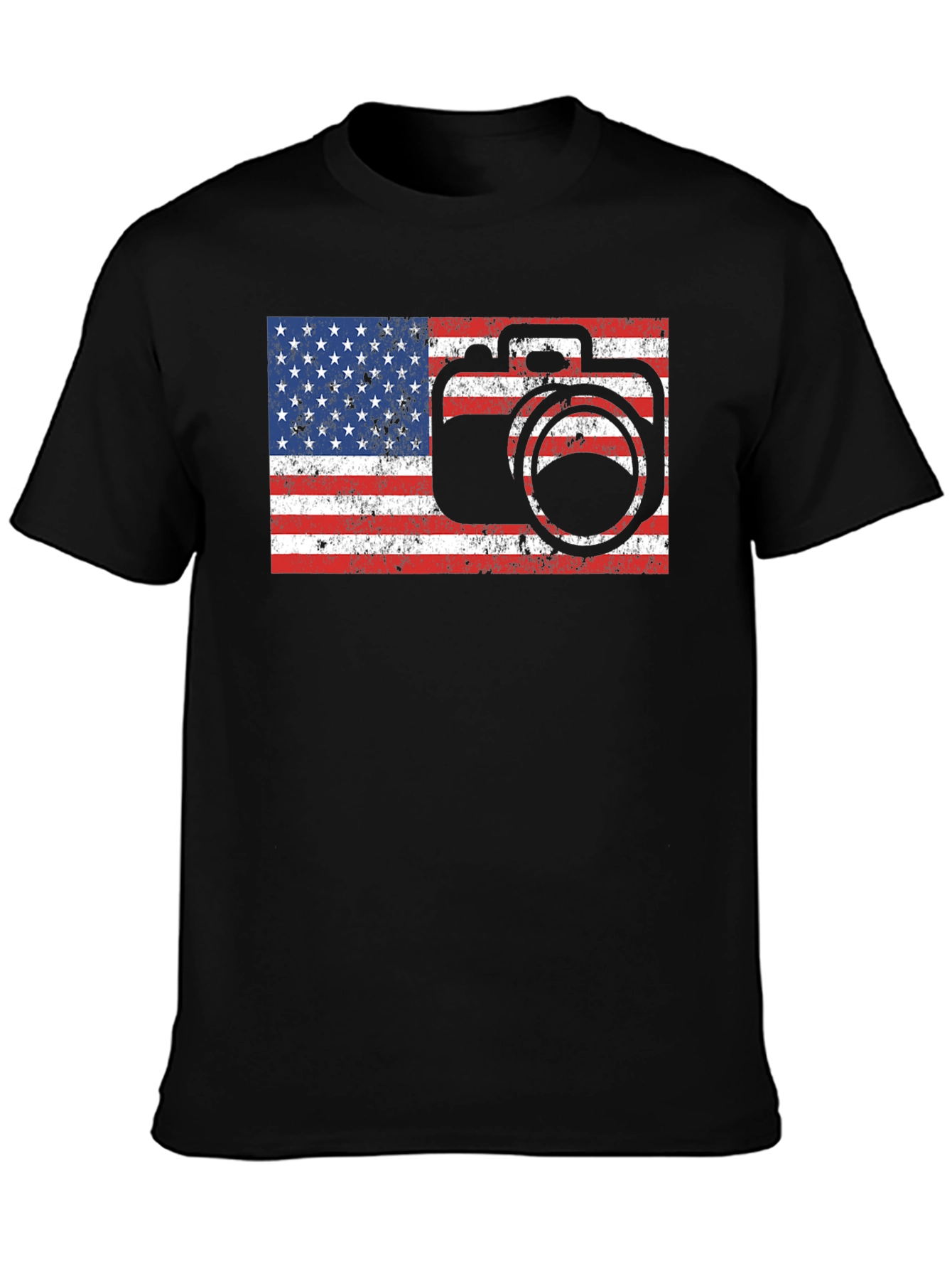 Patriotic Camera T-Shirt