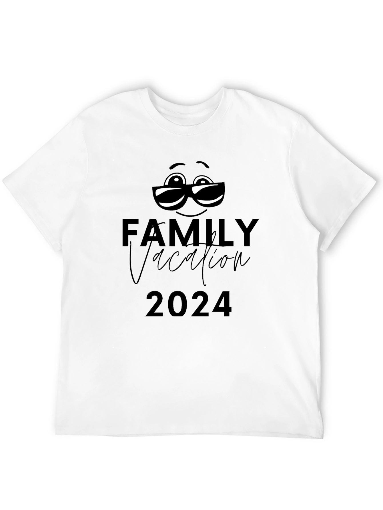 Family Vacation 2024 T-Shirt - Novelty Holiday Tee