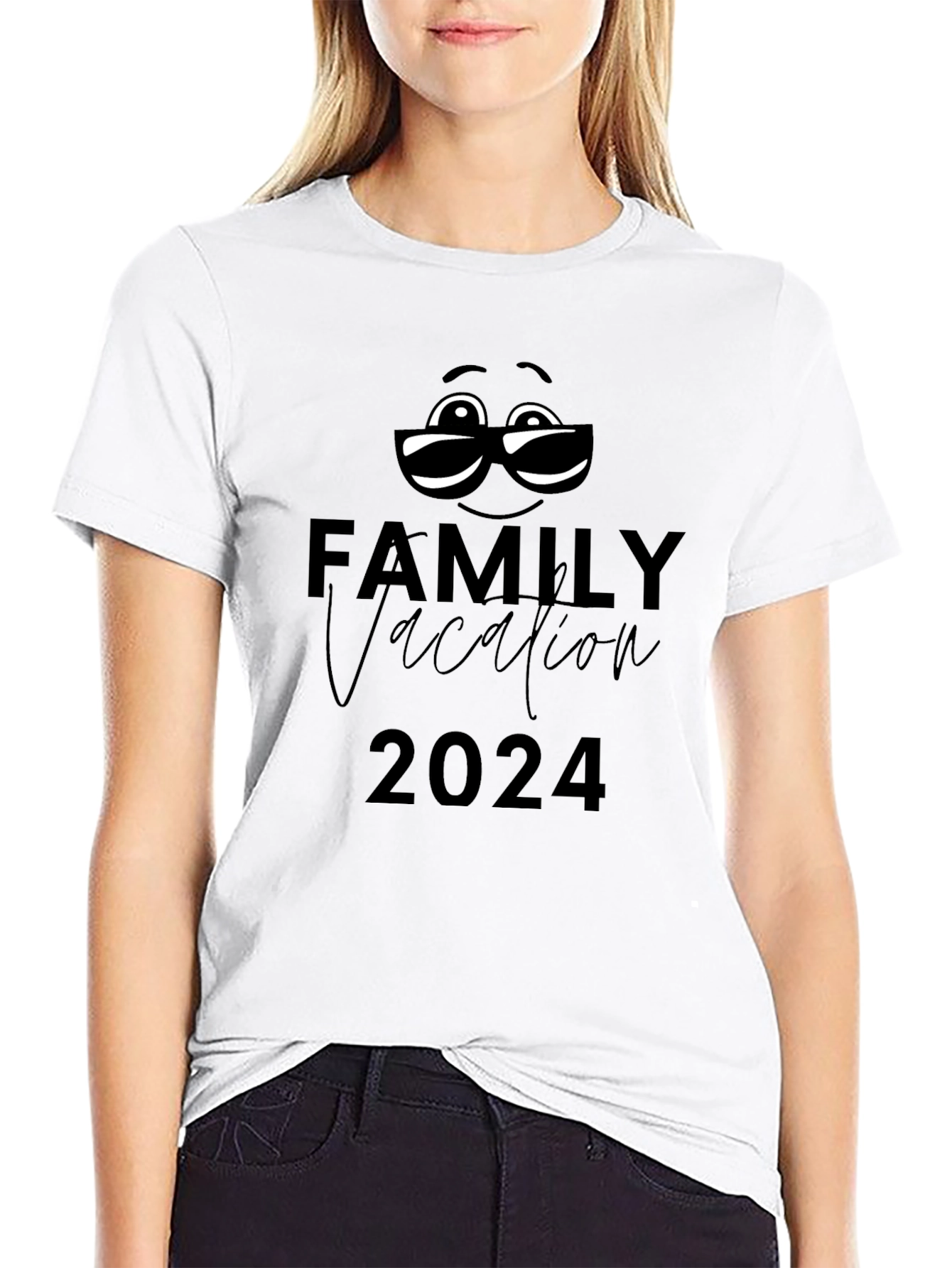 Family Vacation 2024 T-Shirt - Novelty Holiday Tee