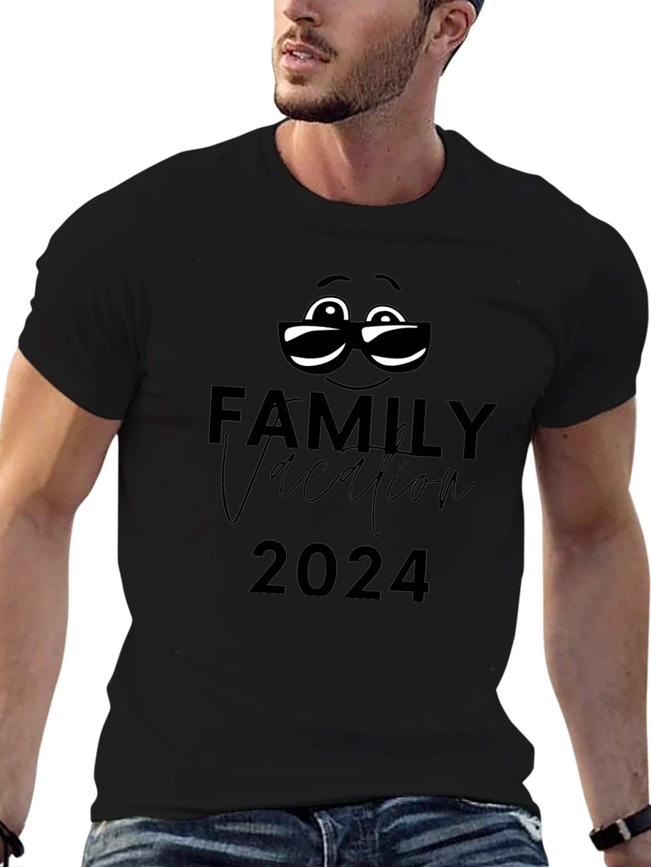 Family Vacation 2024 T-Shirt - Novelty Holiday Tee